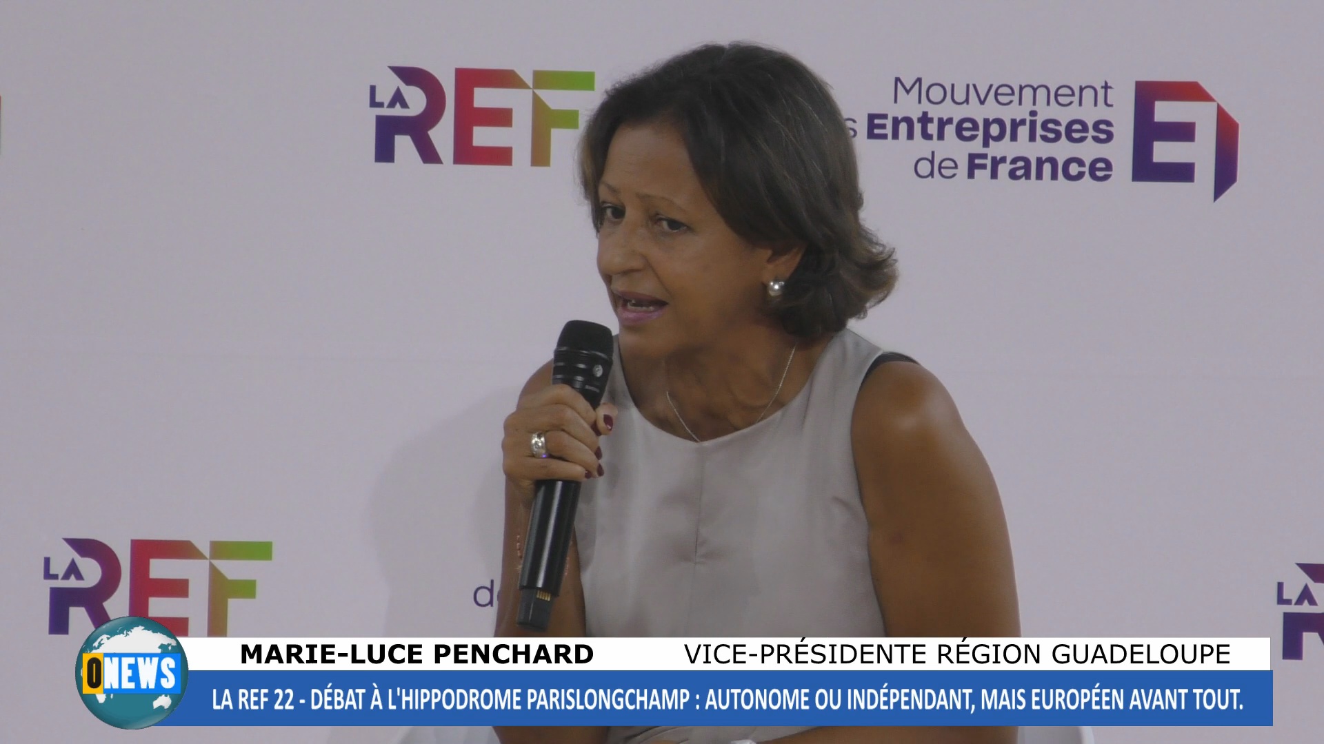 [Vidéo] Rencontre des Entrepreneurs à Paris. Table ronde avec Marie Luce PENCHARD Vice Présidente de la Région Guadeloupe sur l évolution statutaire