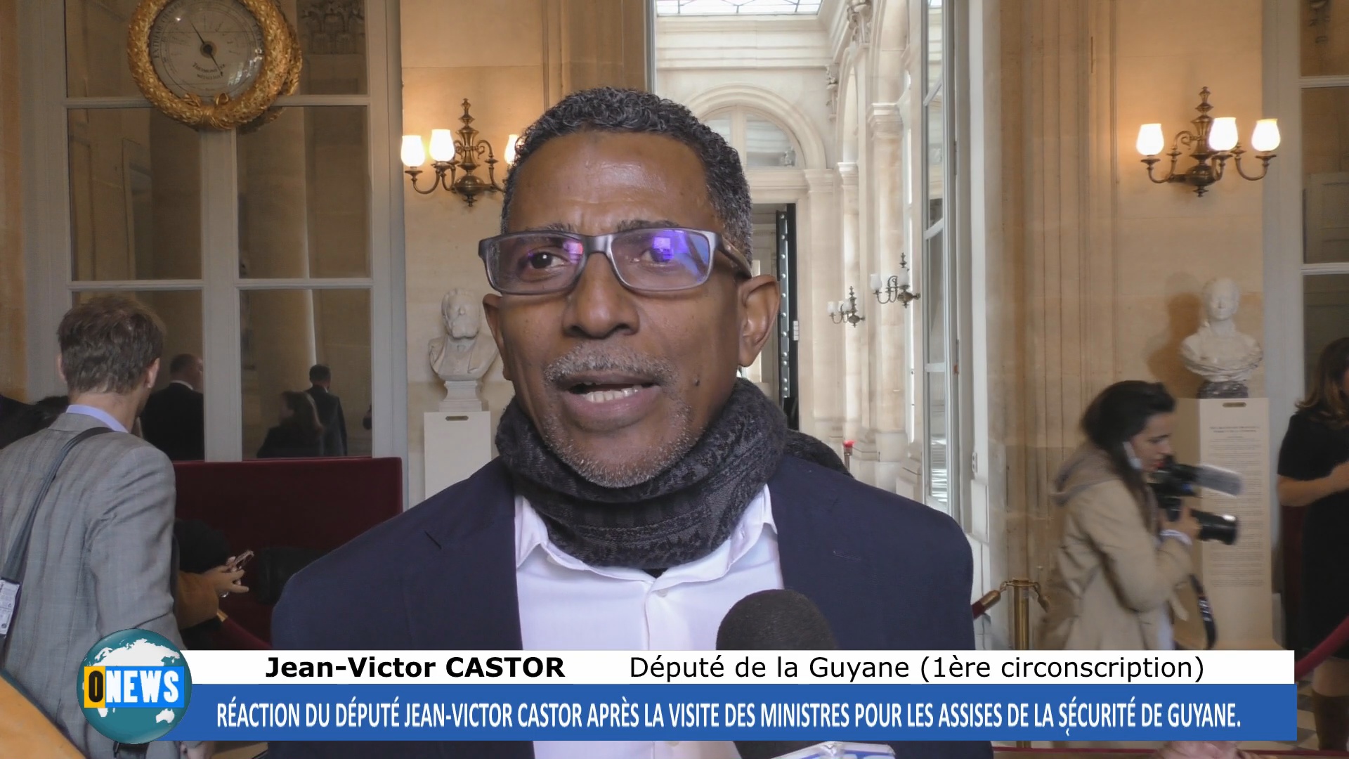 [Vidéo] Réaction du Député Jean Victor CASTOR suite aux Assises sur la sécurité en Guyane