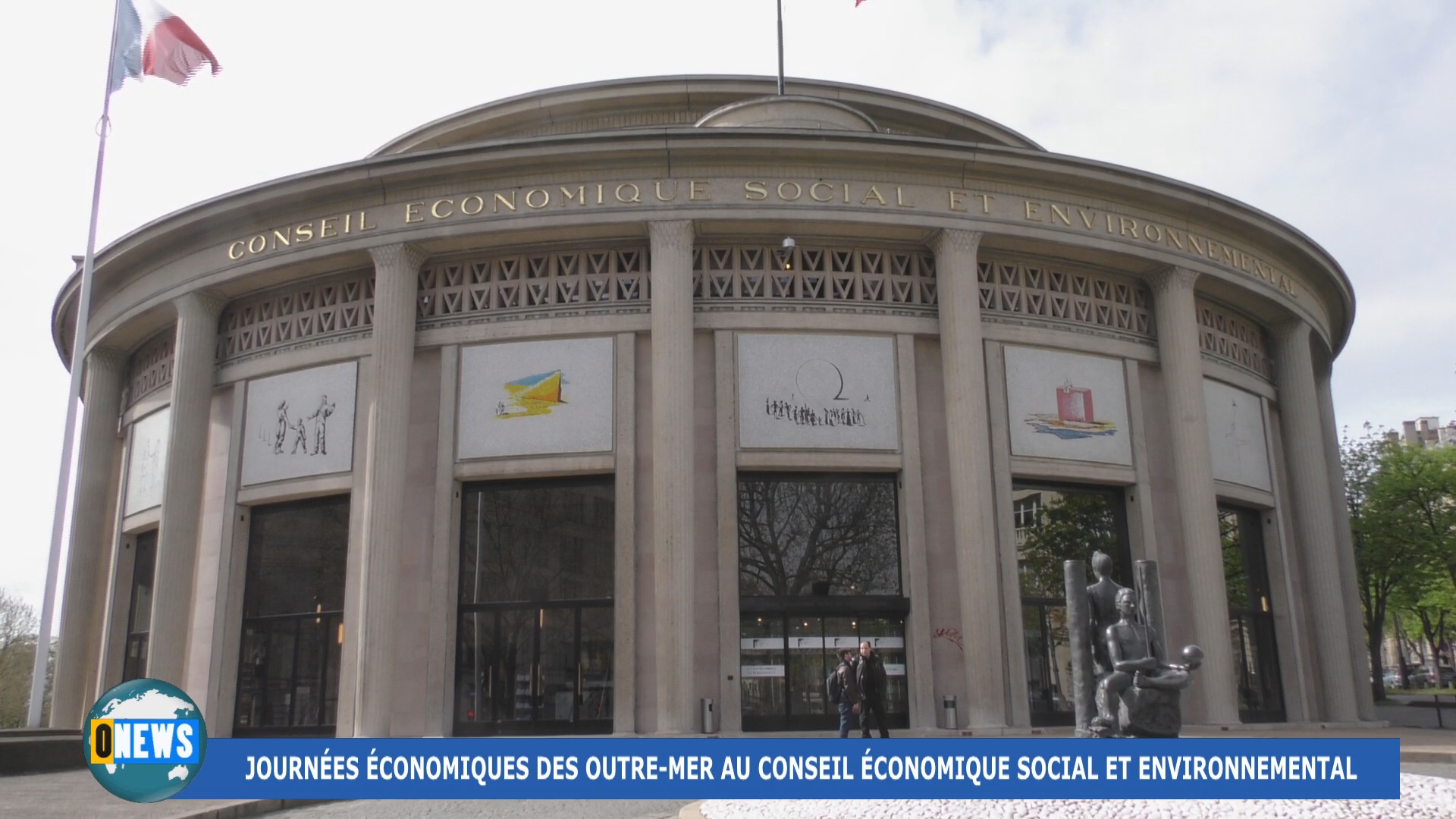 [Vidéo] Hexagone.  Journées Économiques au CESE à Paris. Isabelle LEBON Présidente de Session et Éric LEUNG Président de la Délégation Outre mer
