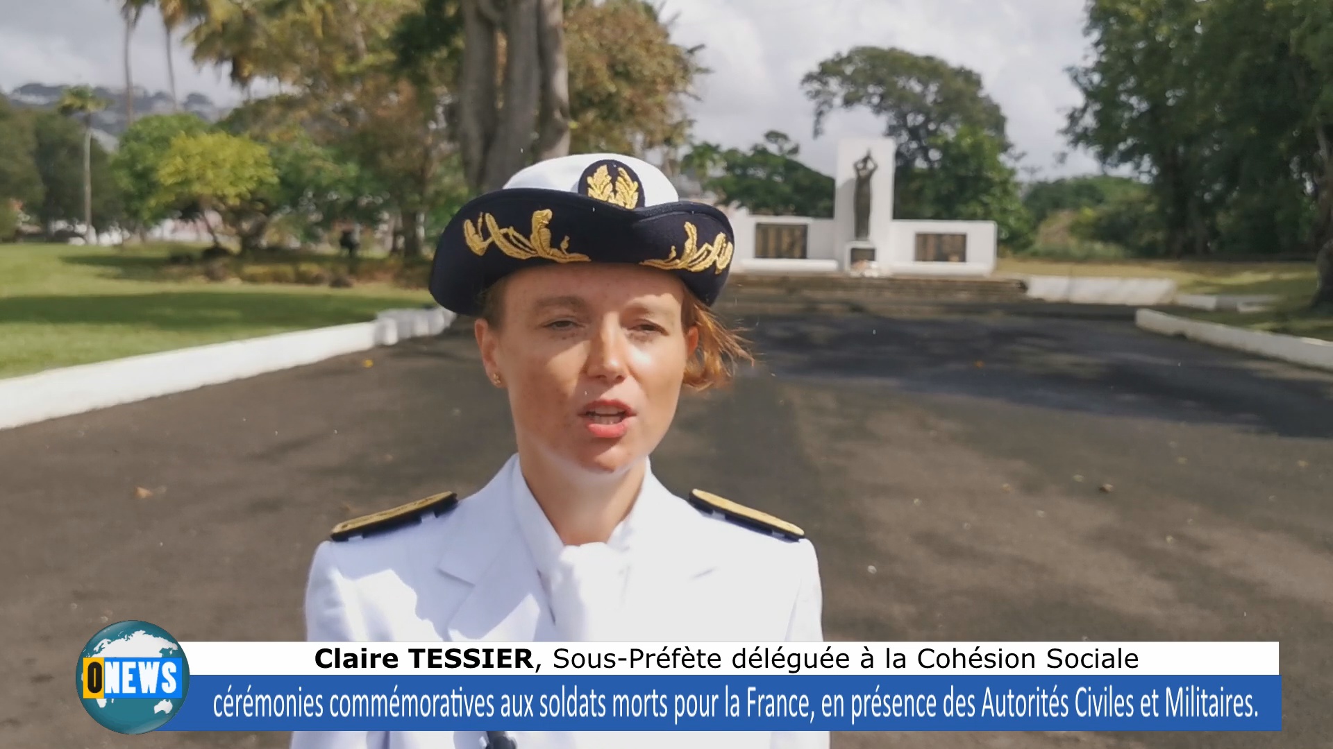 [Vidéo] Martinique. Cérémonies commémoratives aux soldats morts pour la France
