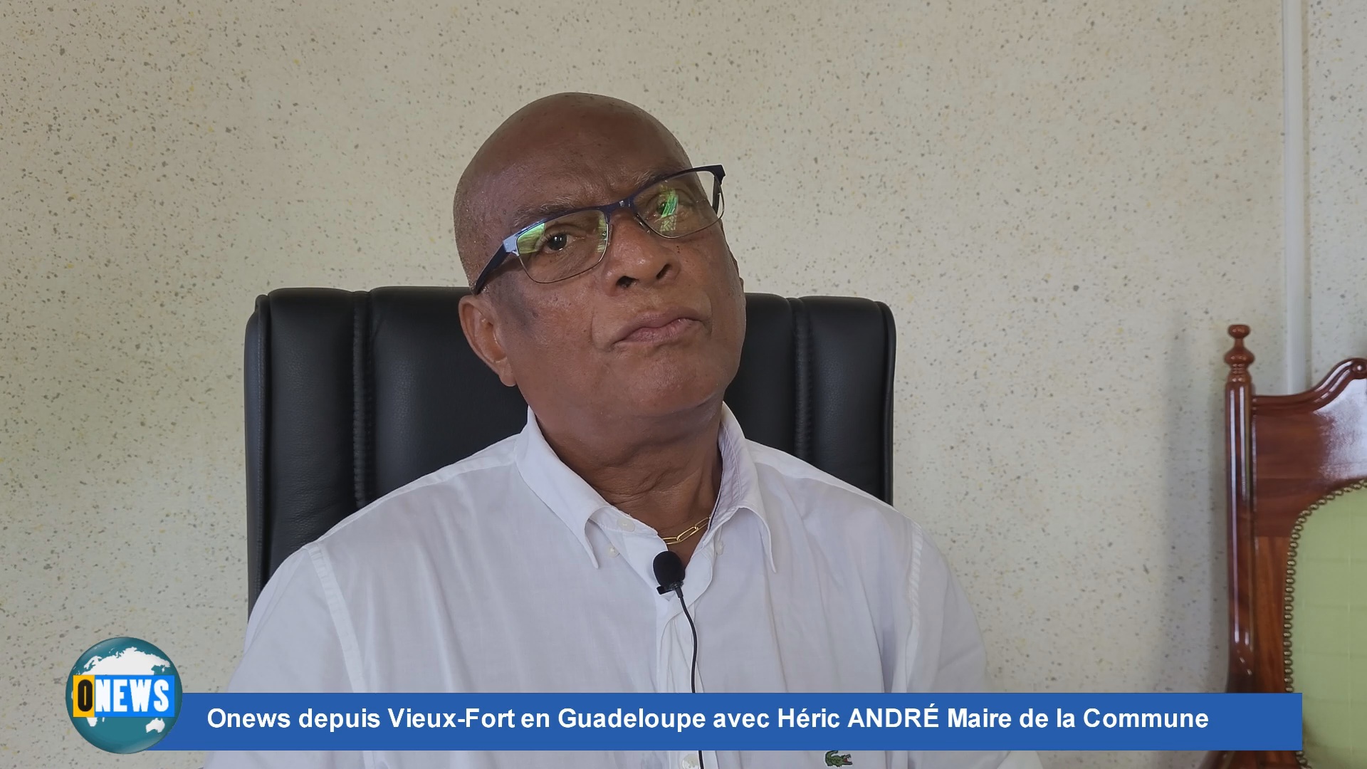 [Vidéo] Onews depuis Vieux-Fort en Guadeloupe avec Héric ANDRÉ Maire de la commune