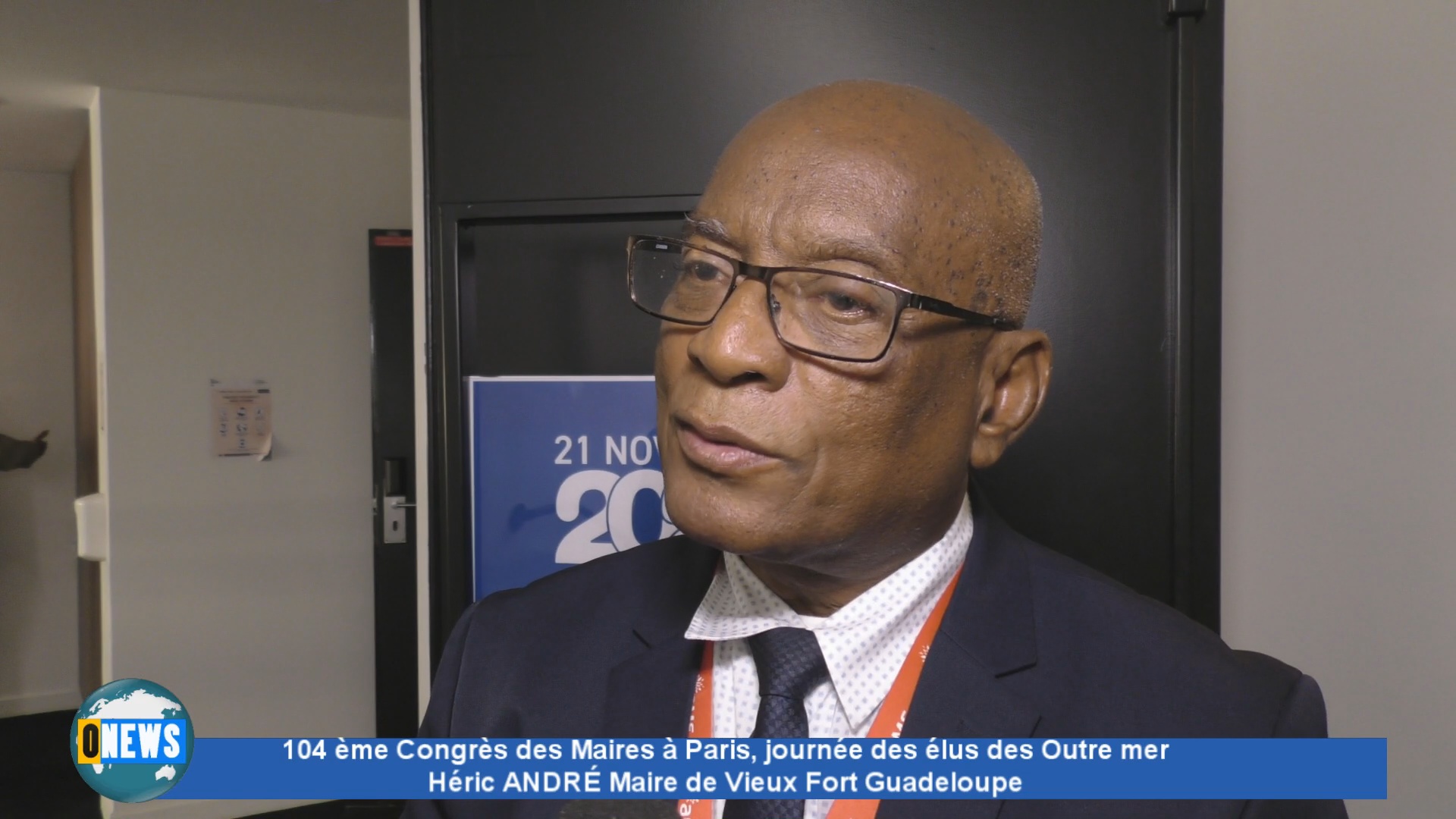 [Vidéo] Congrès des Maires à Paris avec Héric ANDRÉ Maire de Vieux Fort Guadeloupe