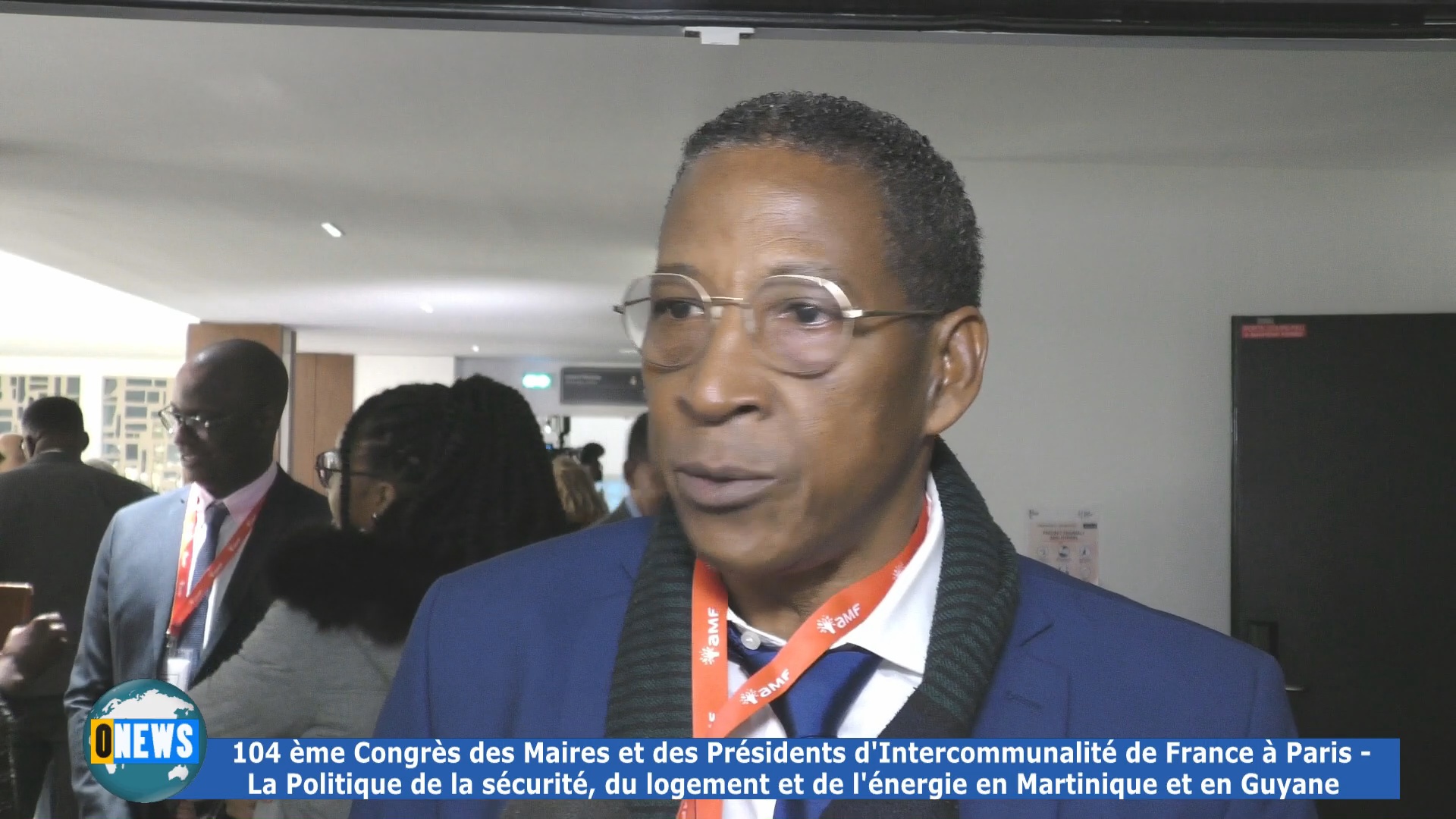 [Vidéo] Samuel TAVERNIER Maire du François Martinique et Michel Ange JEREMIE Président de l Association des Maires de Guyane au congrès