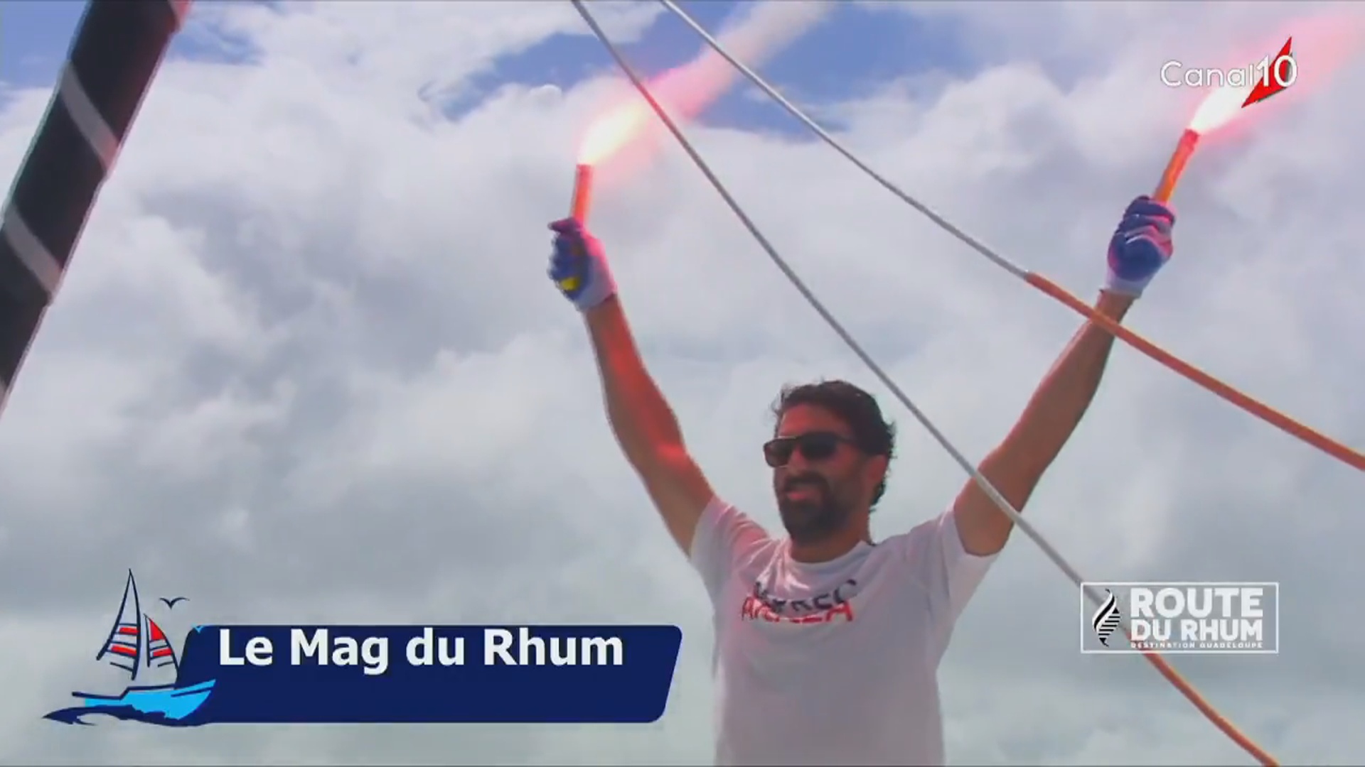 [Vidéo] Route du Rhum destination Guadeloupe. Le magazine de Canal 10