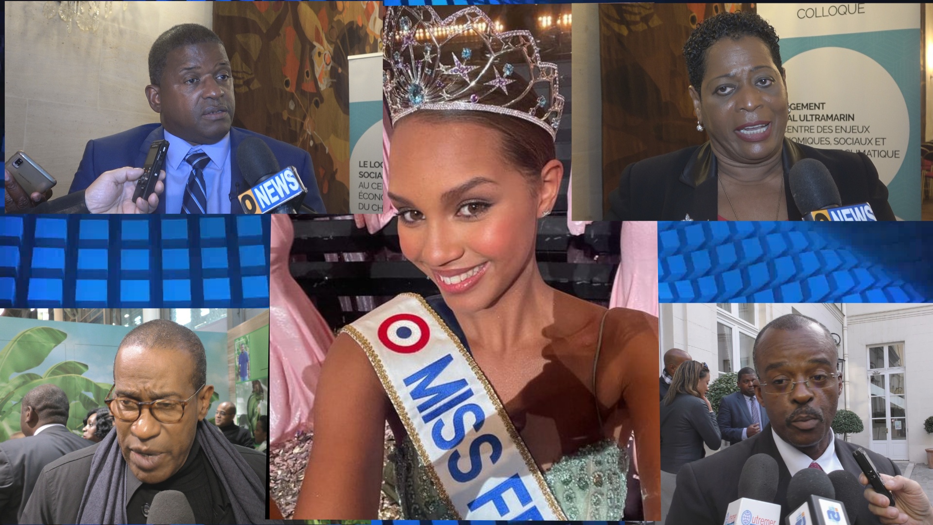 [Vidéo] Guadeloupe. Des messages de félicitations suite à l élection  de Indira AMPIOT Miss Guadeloupe 2022 devenue Miss France 2023; rediffusion d une Interview de Indira au Top resa.