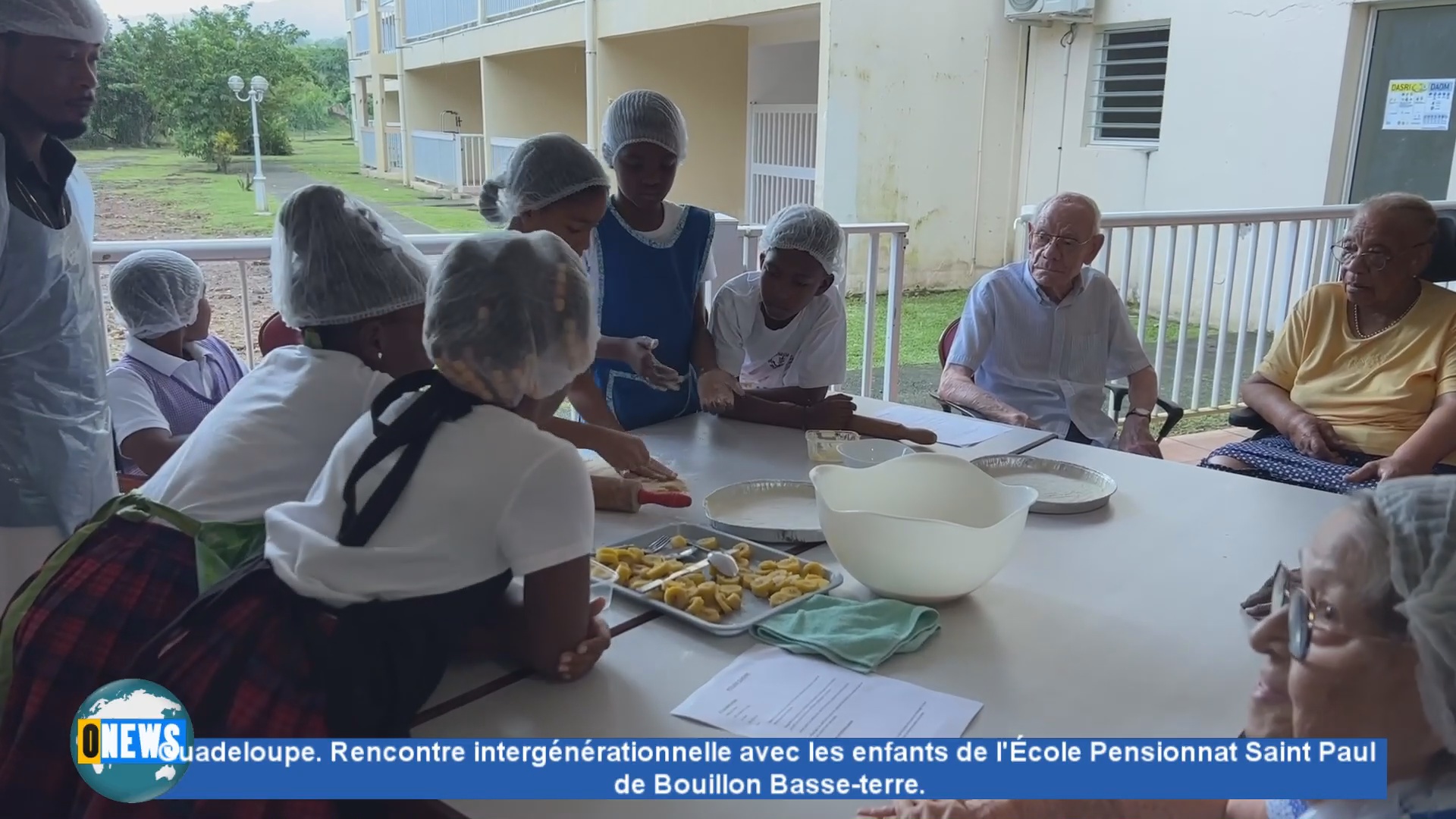 [Vidéo] Guadeloupe. Rencontre intergénérationnelle avec les enfants de l’École Pensionnat de  Saint Paul Bouillon Basse-terre.