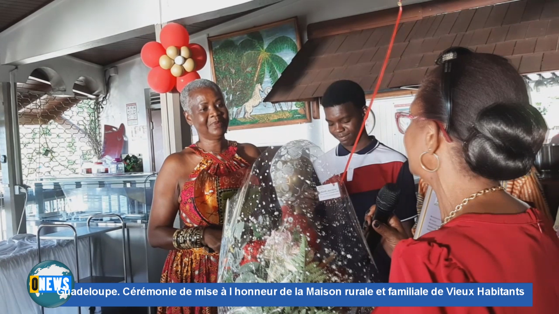 [Vidéo] Guadeloupe. Cérémonie de mise à l honneur de la Maison rurale et familiale de Vieux Habitants