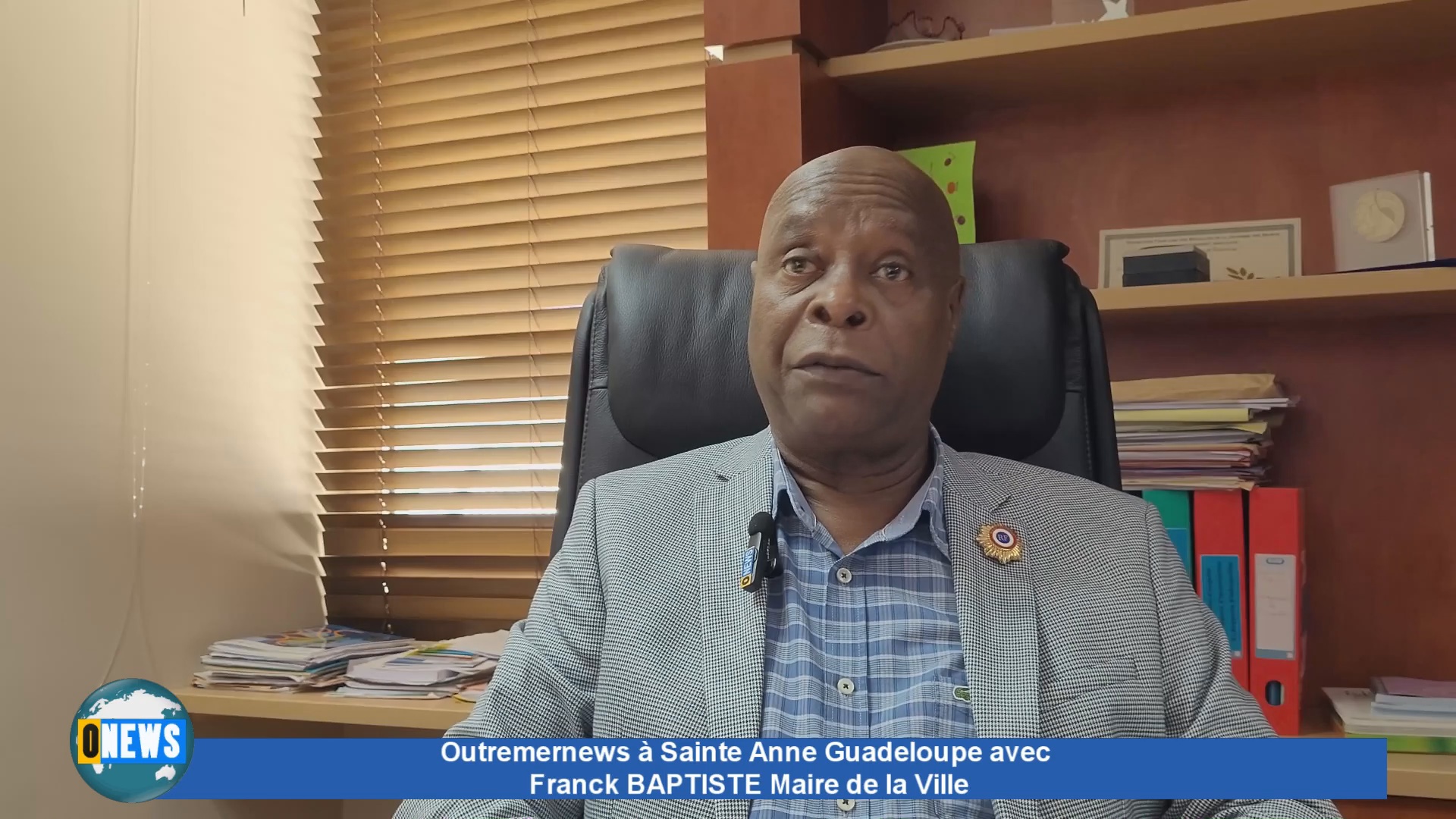 [Vidéo] Outremernews depuis Sainte Anne en Guadeloupe. Invité Franck BAPTISTE Maire de la Ville