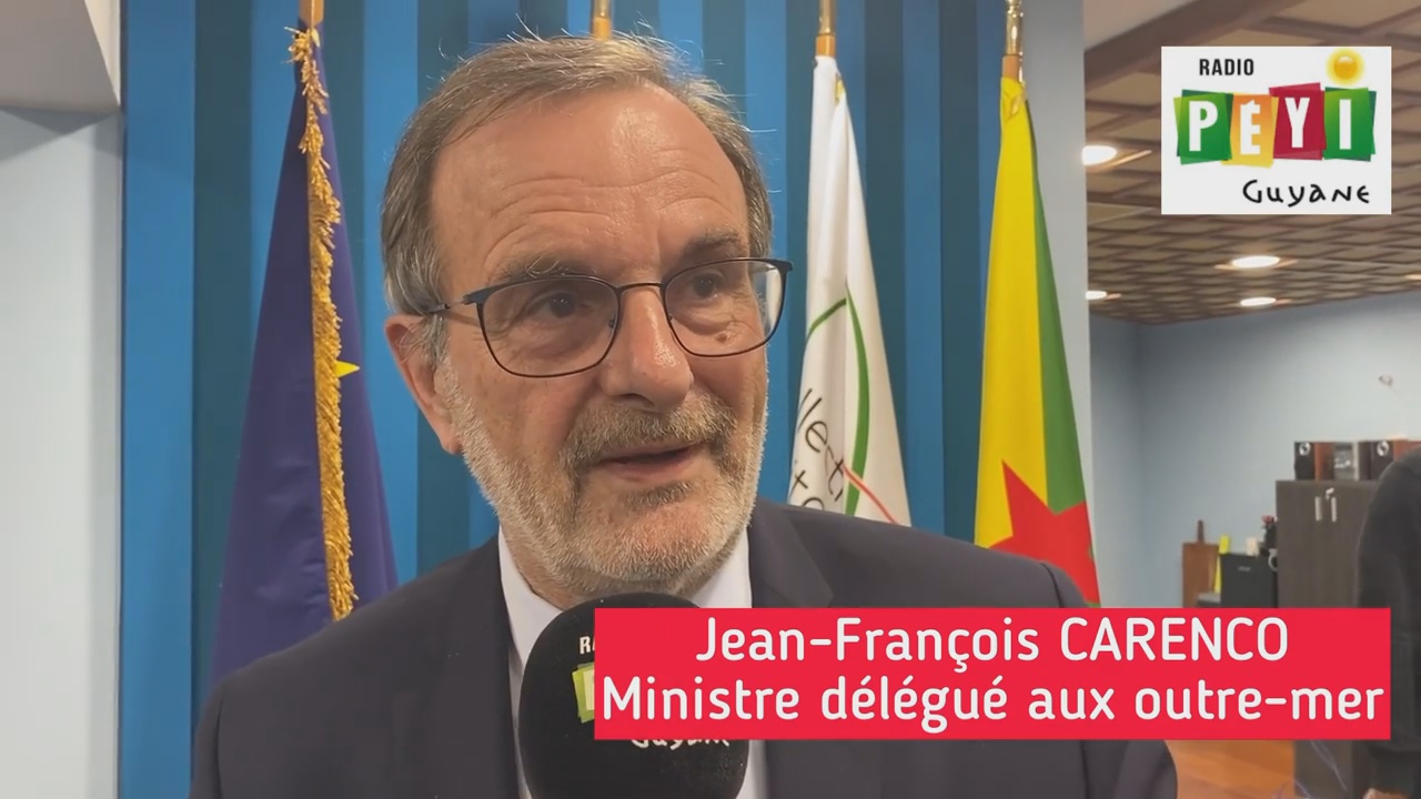 [Vidéo]Onews Guyane. Visite de Jean François CARENCO Ministre Délégué en charge des Outre mer (Radio Péyi)