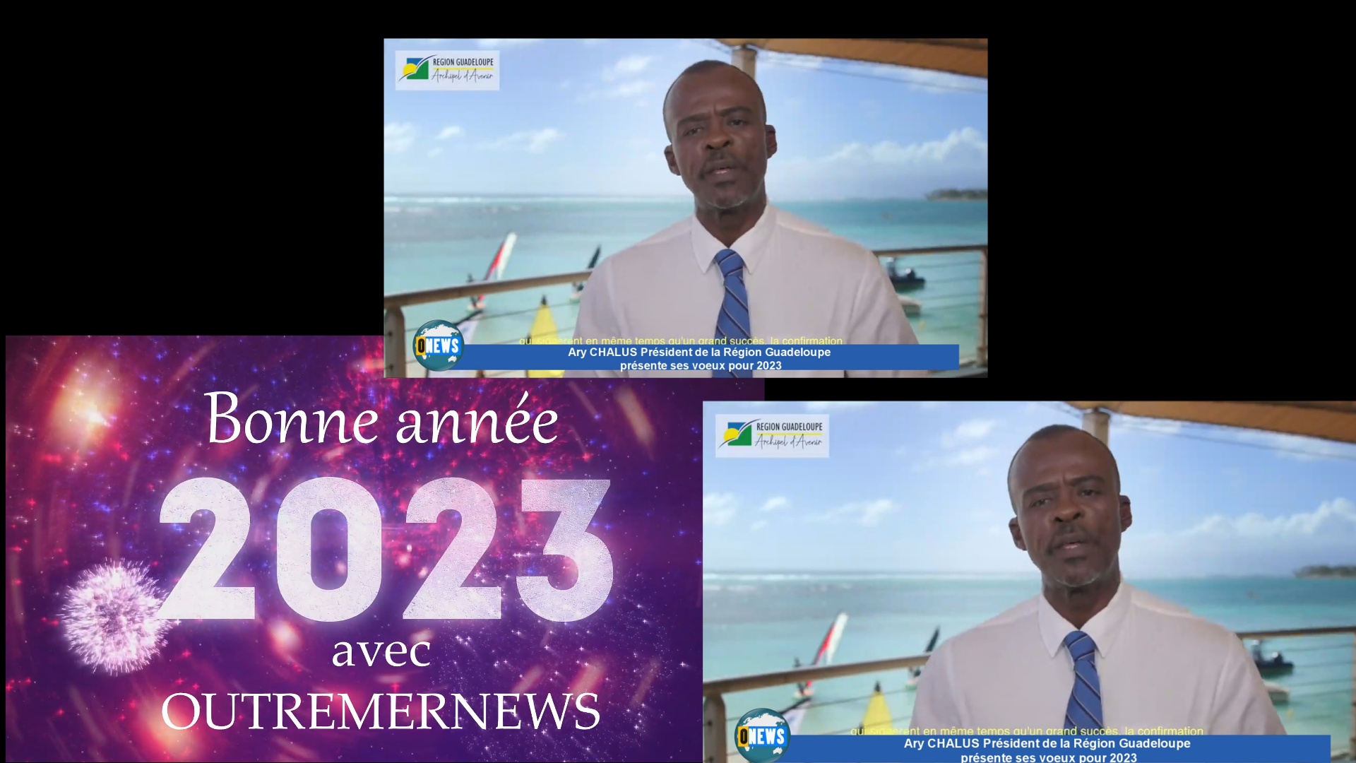 [Vidéo] Ary CHALUS Président de la Région Guadeloupe souhaite ses vœux pour 2023