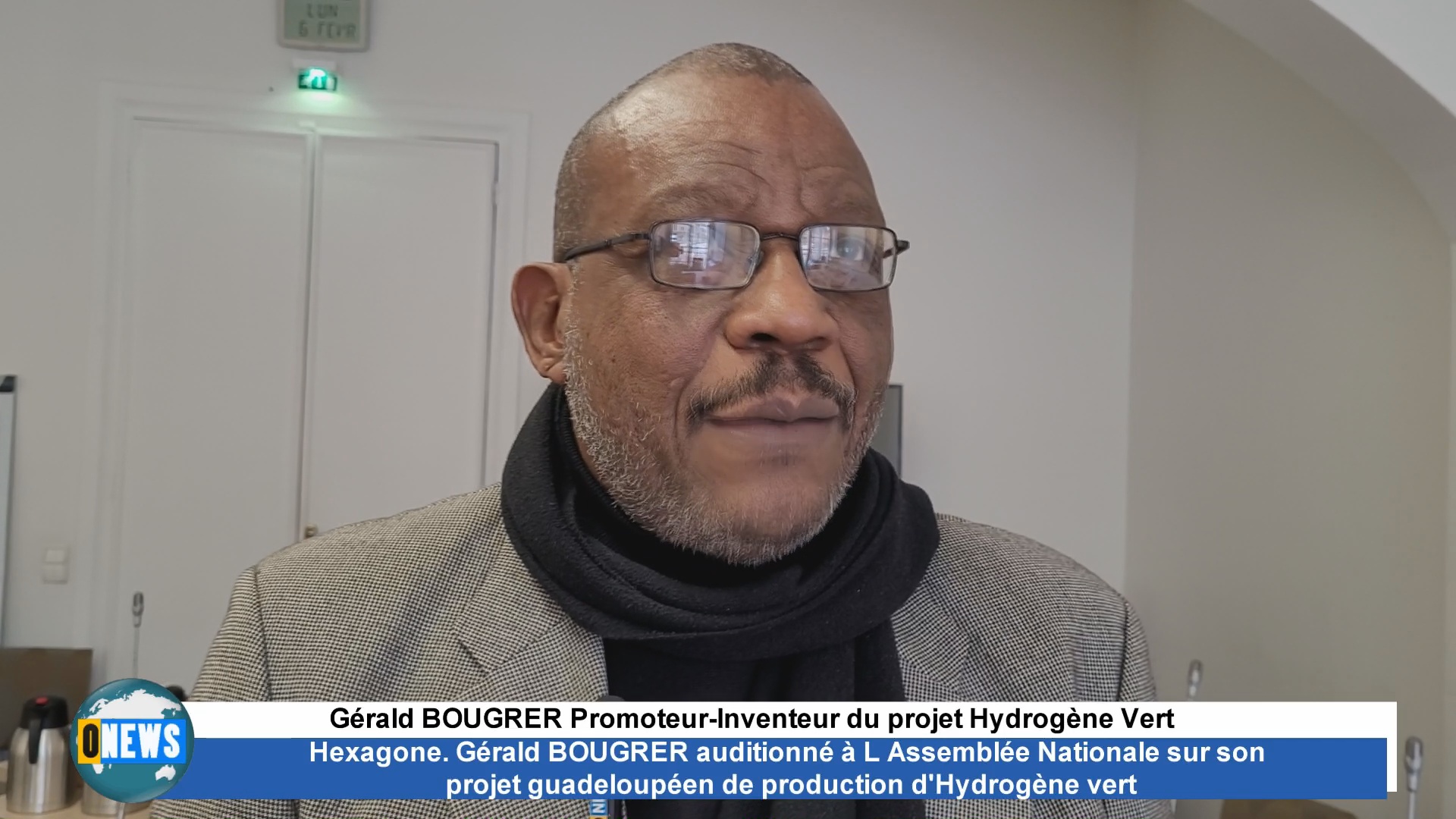 [Vidéo] Géreald BOUGRER Auditionné à l’Assemblée Nationale sur son projet guadeloupéen  de production d Hydrogène vert