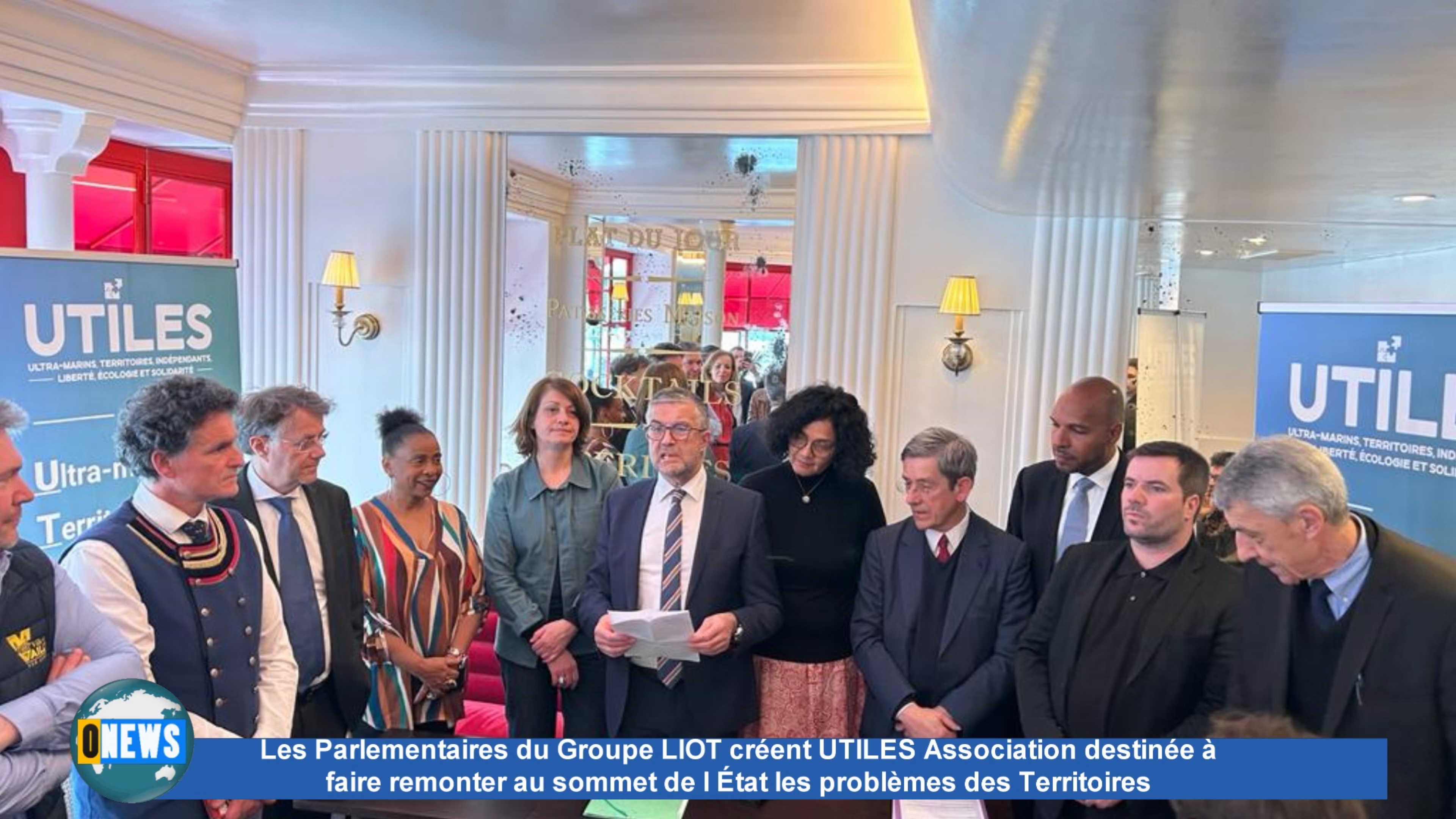 [Vidéo] Les Parlementaires du Groupe LIOT créent UTILES Association destinée à faire remonter au sommet de l État les problèmes des Territoires