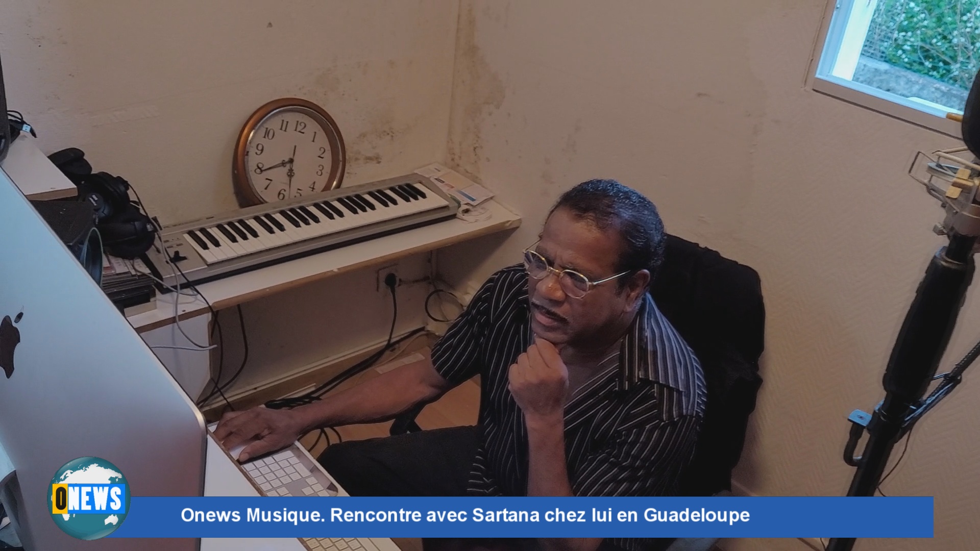 [Vidéo]Onews Musique. Rencontre avec Sartana chez lui en Guadeloupe