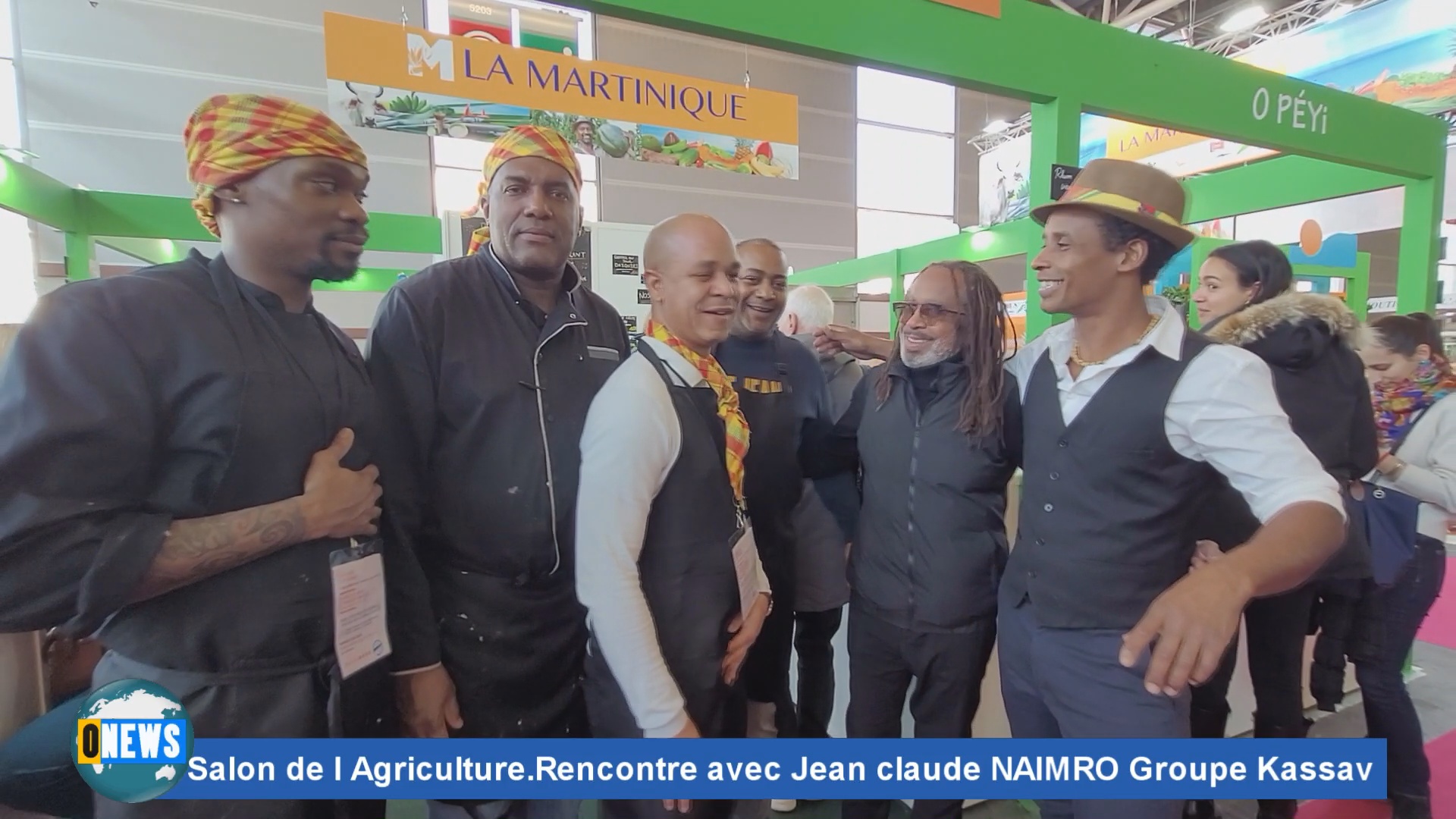 [Vidéo] Salon Agriculture. Rencontre avec Jean Claude NAIMRO du Groupe Kassav