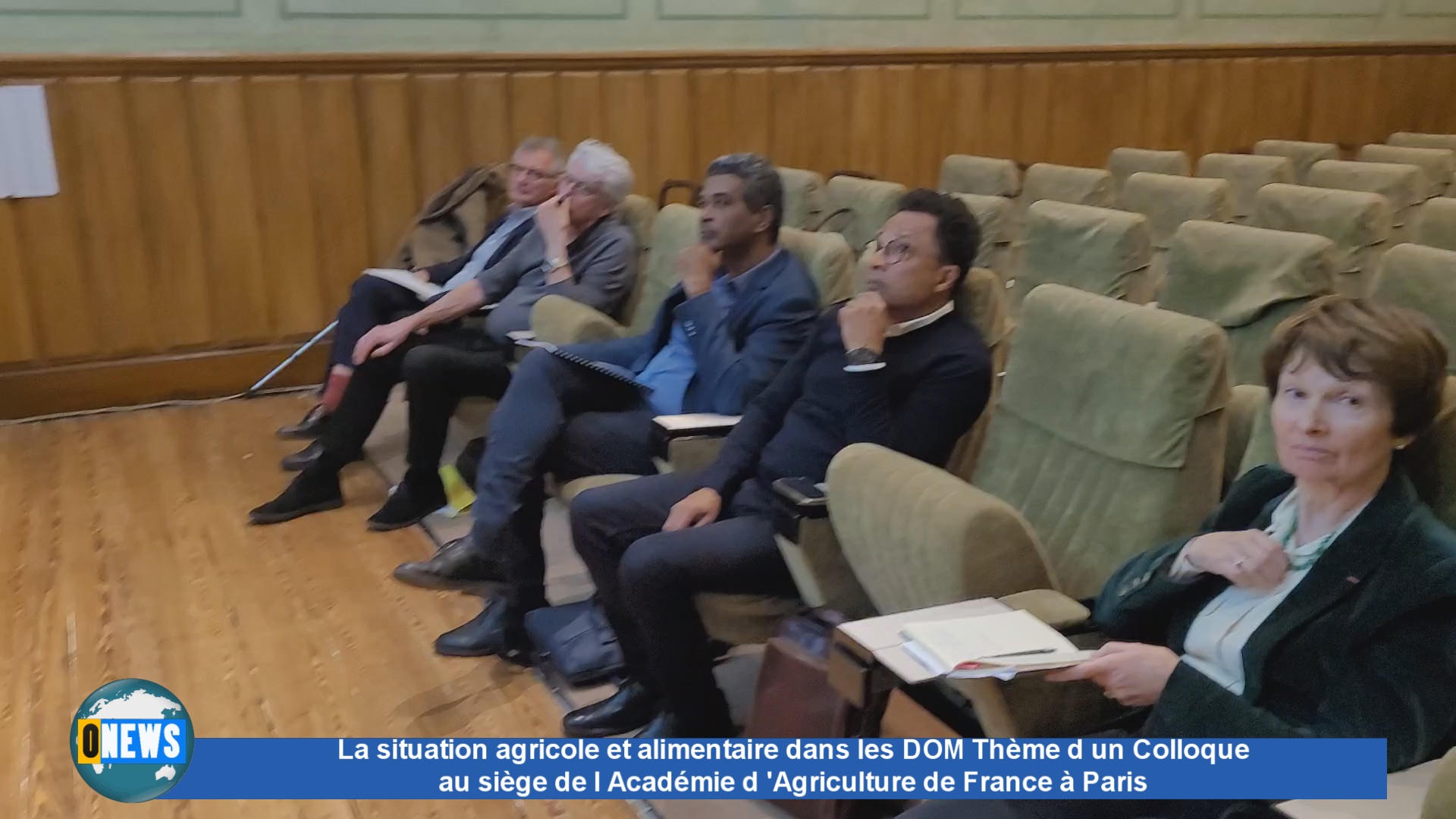 [Vidéo] La situation agricole et alimentaire dans les DOM Thème d un Colloque au siège de l Académie d ‘Agriculture de France à Paris