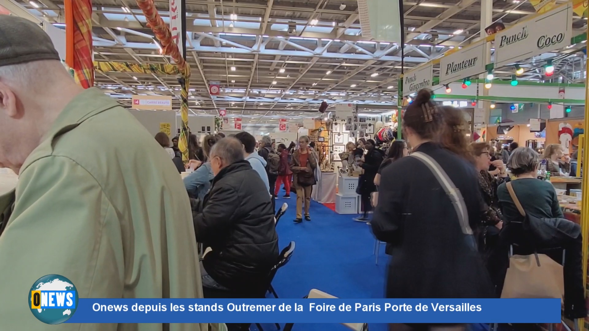 [Vidéo] Onews depuis les stands Outremer de la Foire de Paris Porte de Versailles