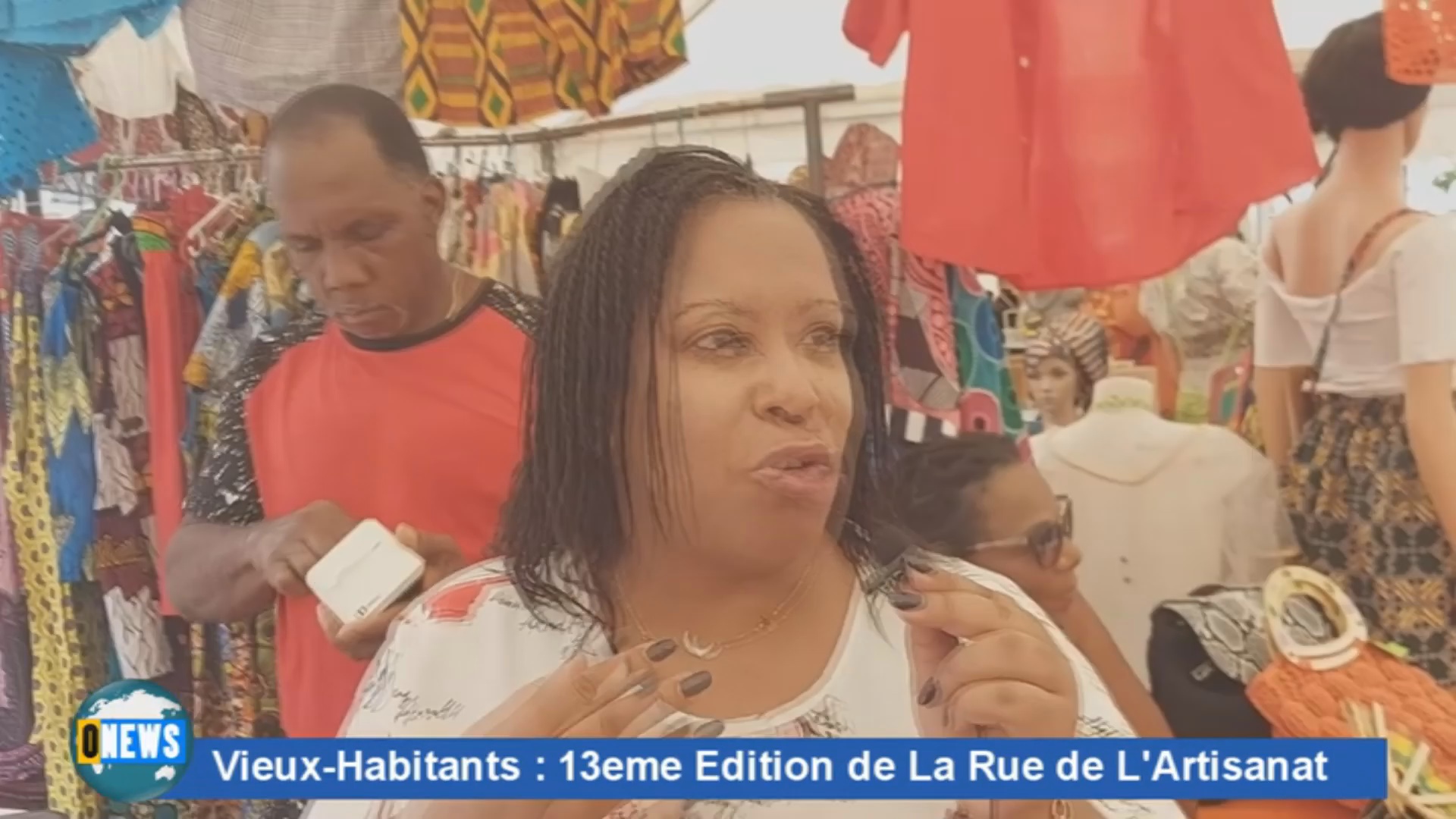 [Vidéo] Onews Guadeloupe. 13ème édition de la rue de l Artisanat Vieux Habitants