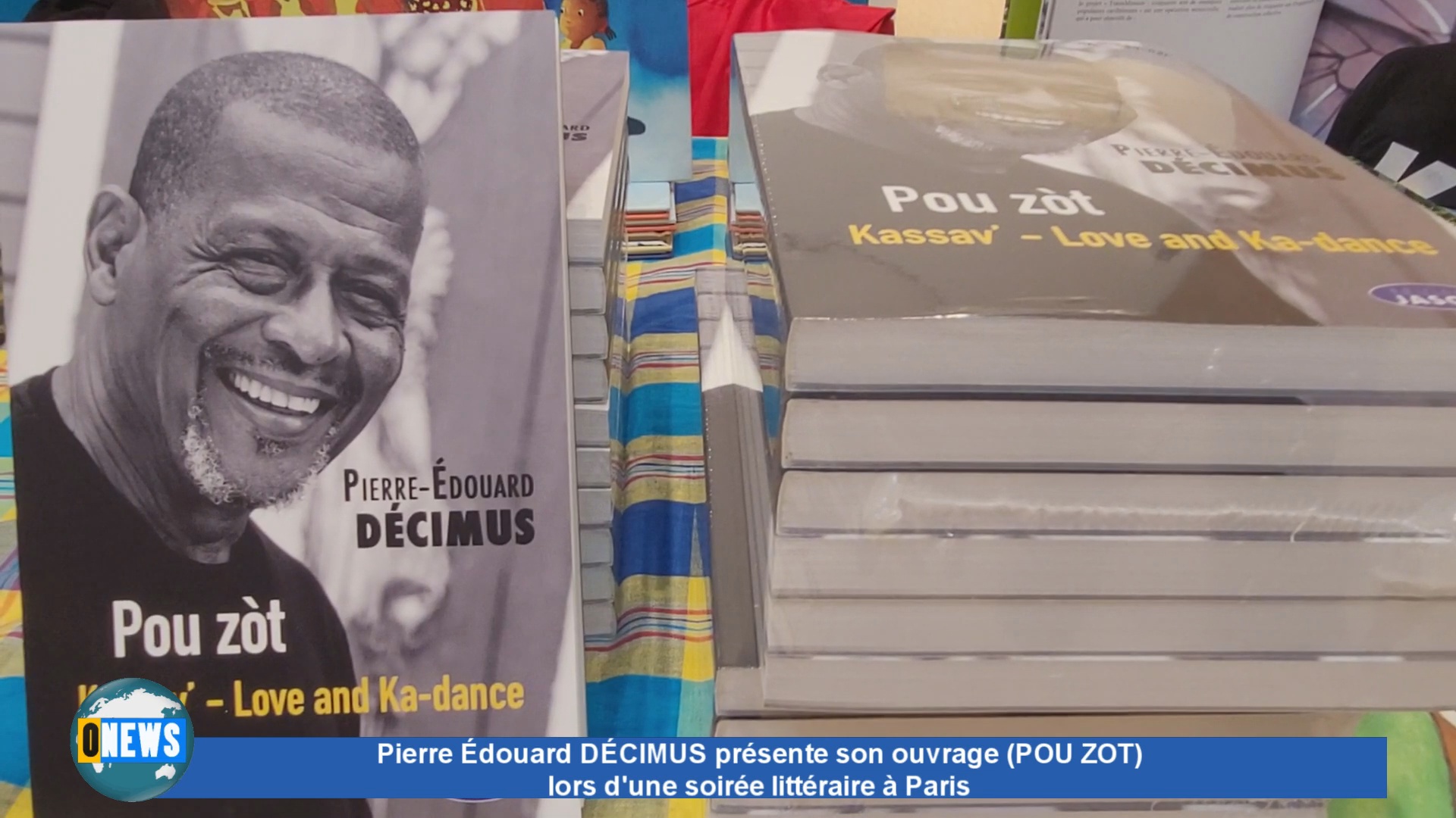 [Vidéo] Pierre Edouard DÉCIMUS lors de la présentation à Paris de son ouvrage (POU ZOT)