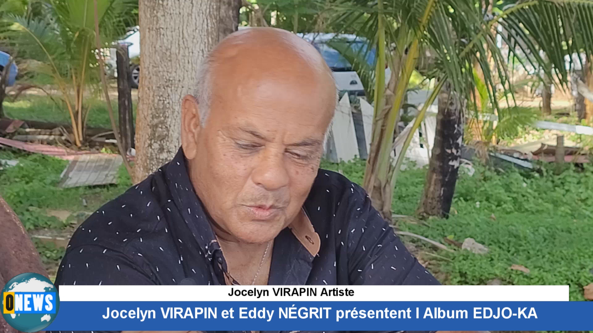 [Vidéo]Onews Musique. Jocelyn VIRAPIN et Eddy NÉGRIT présentent l Album EDJO-KA