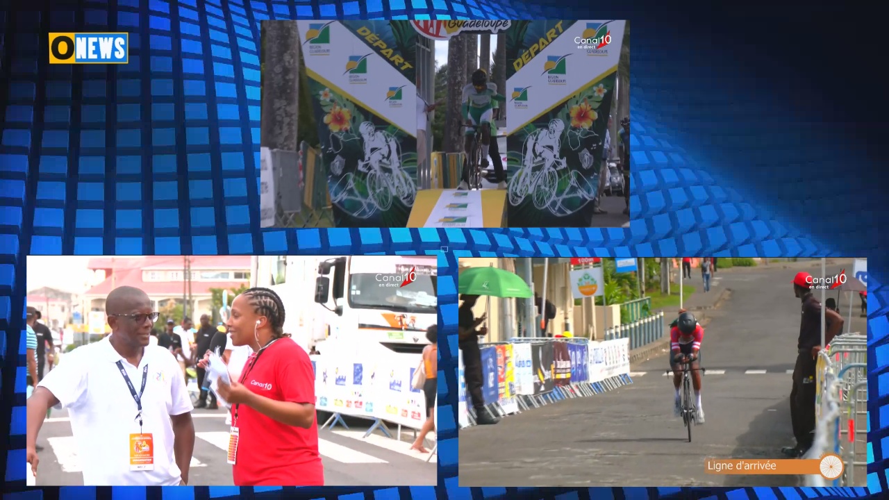 Onews Guadeloupe .72 ème Tour Cycliste de la Guadeloupe (Prologue à Capesterre Belle eau)  outremernews onews 2,94 k abonnés Données analytiques Modifier la vidéo
