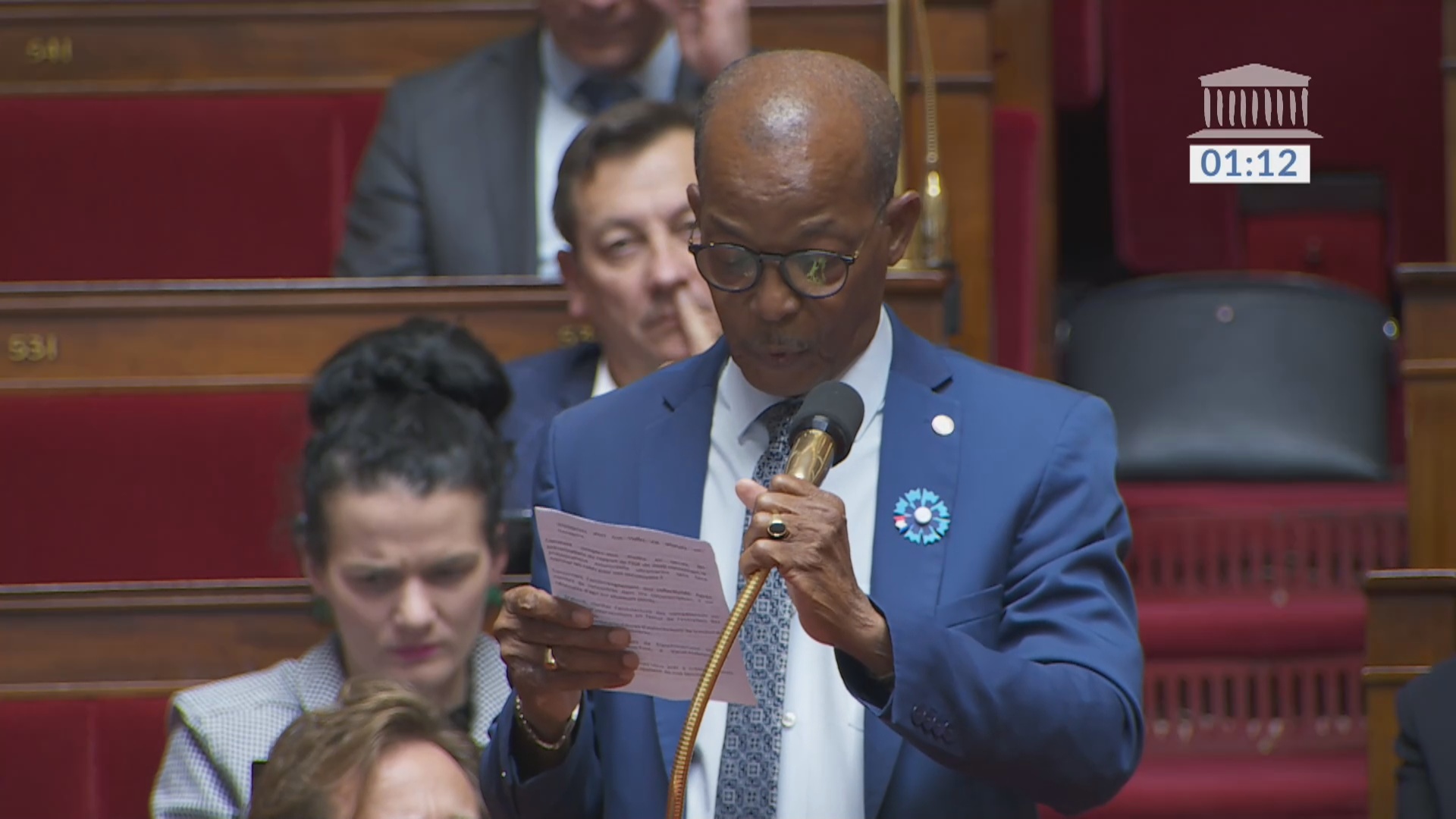 Intervention à l Assemblée du Député de Guadeloupe Élie CALIFER Fonds spécial d’aménagement résilient DOM