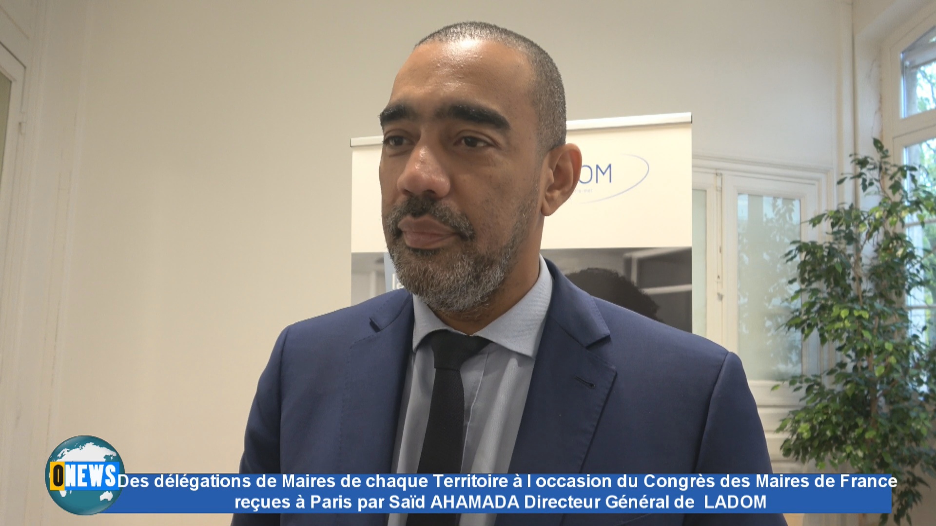 [Vidéo] Des délégations de Maires de chaque Territoire à l occasion du Congrès des Maires de France reçues à Paris par Saïd AHAMADA Directeur Général de  LADOM