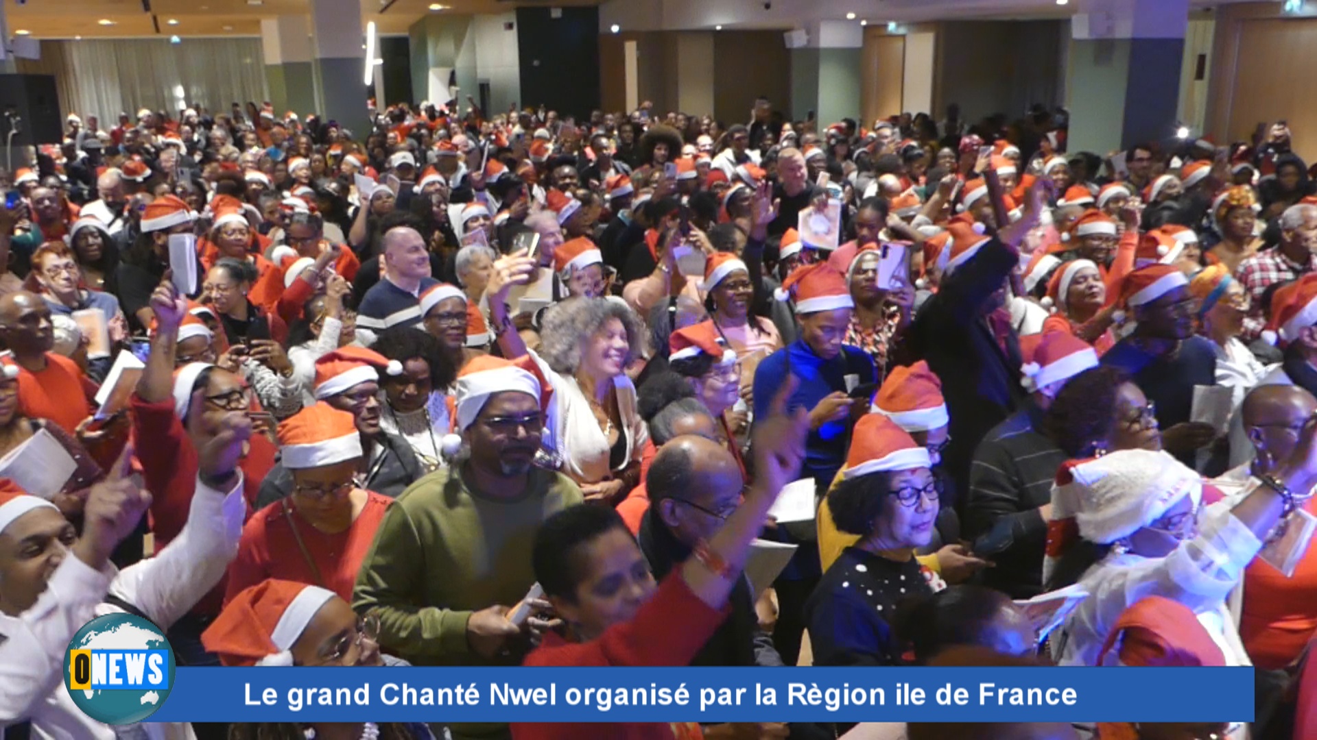 [Vidéo] Hexagone. Le grand chanté Nwel de la Région Ile de France