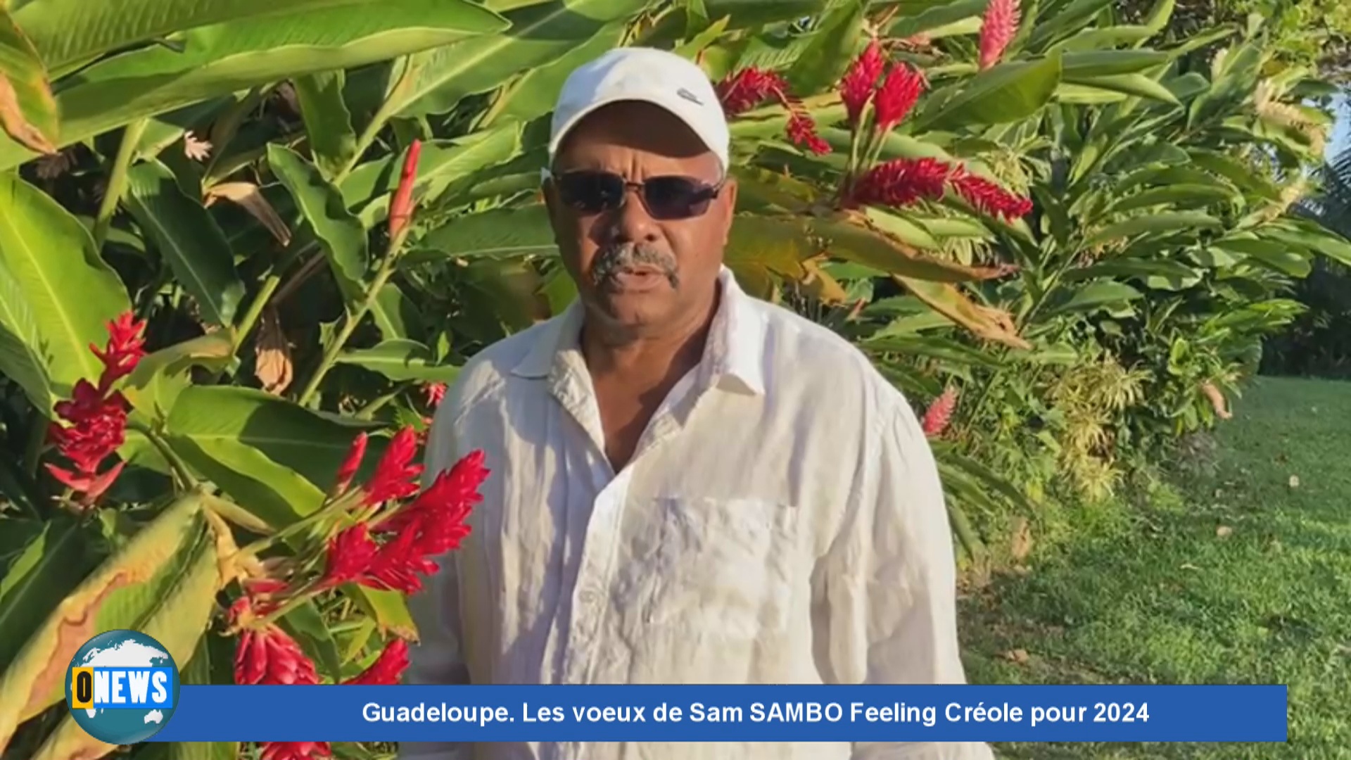 Guadeloupe. Les voeux de Sam SAMBO du groupe Feeling Créole pour 2024