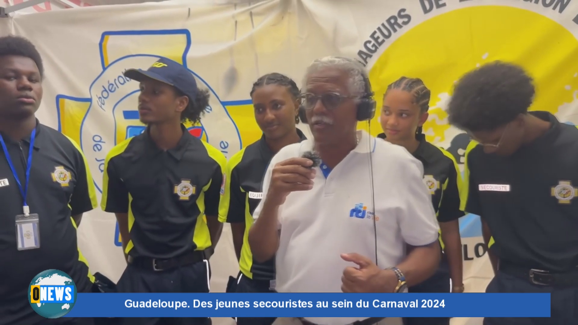 Guadeloupe Des jeunes secouristes au sein du Carnaval 2024