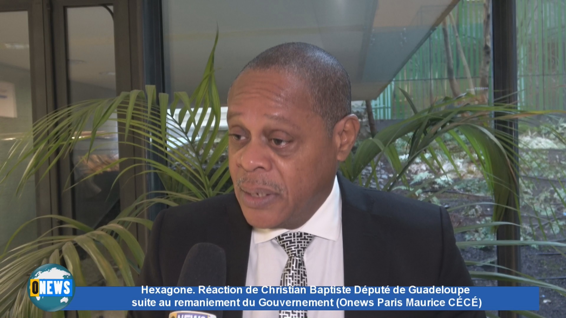 [Vidéo]Hexagone Réaction de Christian BAPTISTE Député de Guadeloupe suite au remaniement du Gouvernement