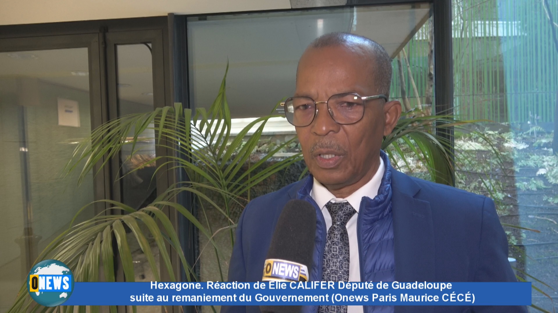 [Vidéo] Hexagone Réaction de Élie CALIFER Député de Guadeloupe suite au remaniement du Gouvernement