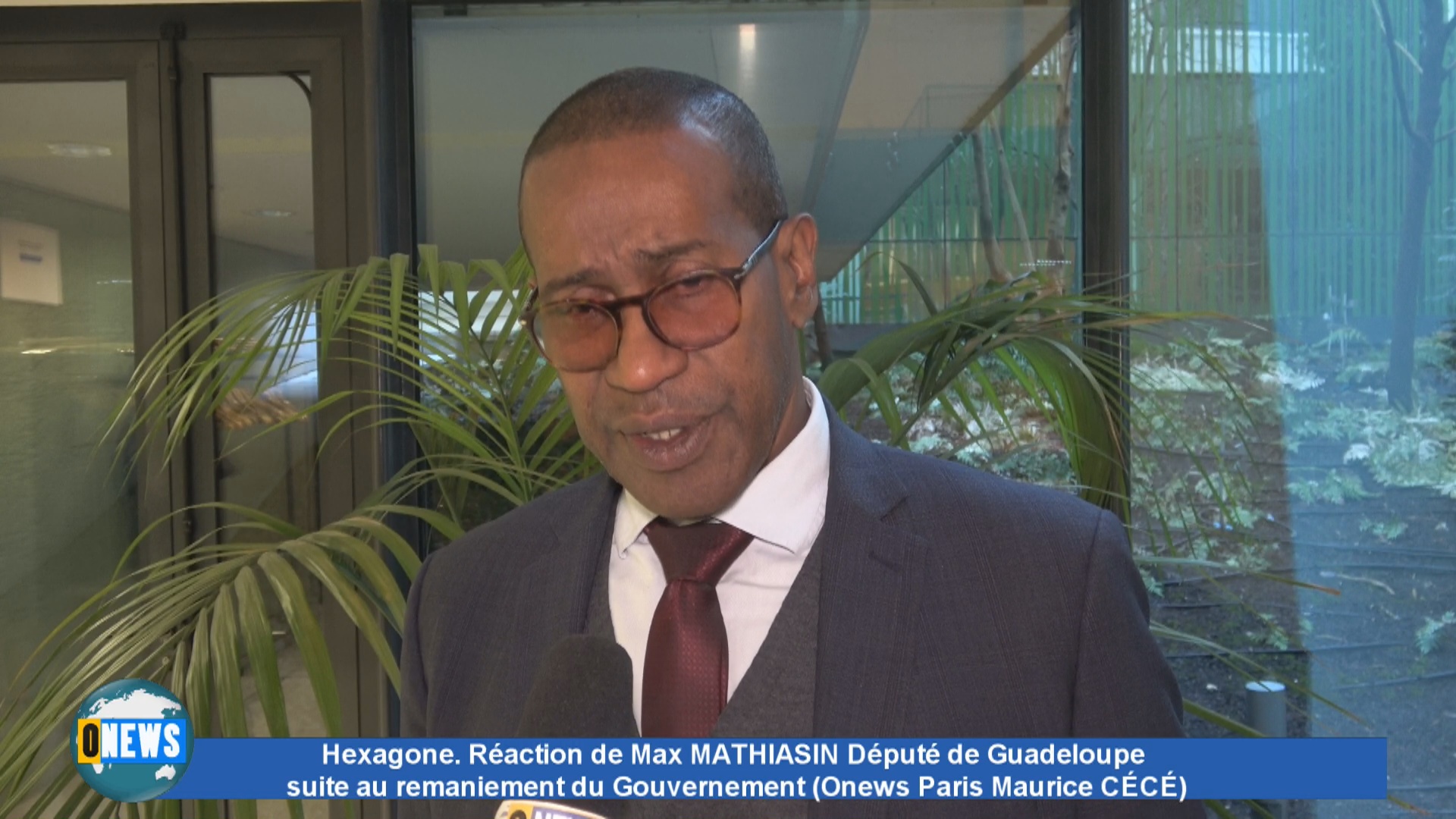 [Vidéo] Hexagone Réaction de Max MATHIASIN Député de Guadeloupe suite au remaniement du Gouvernement