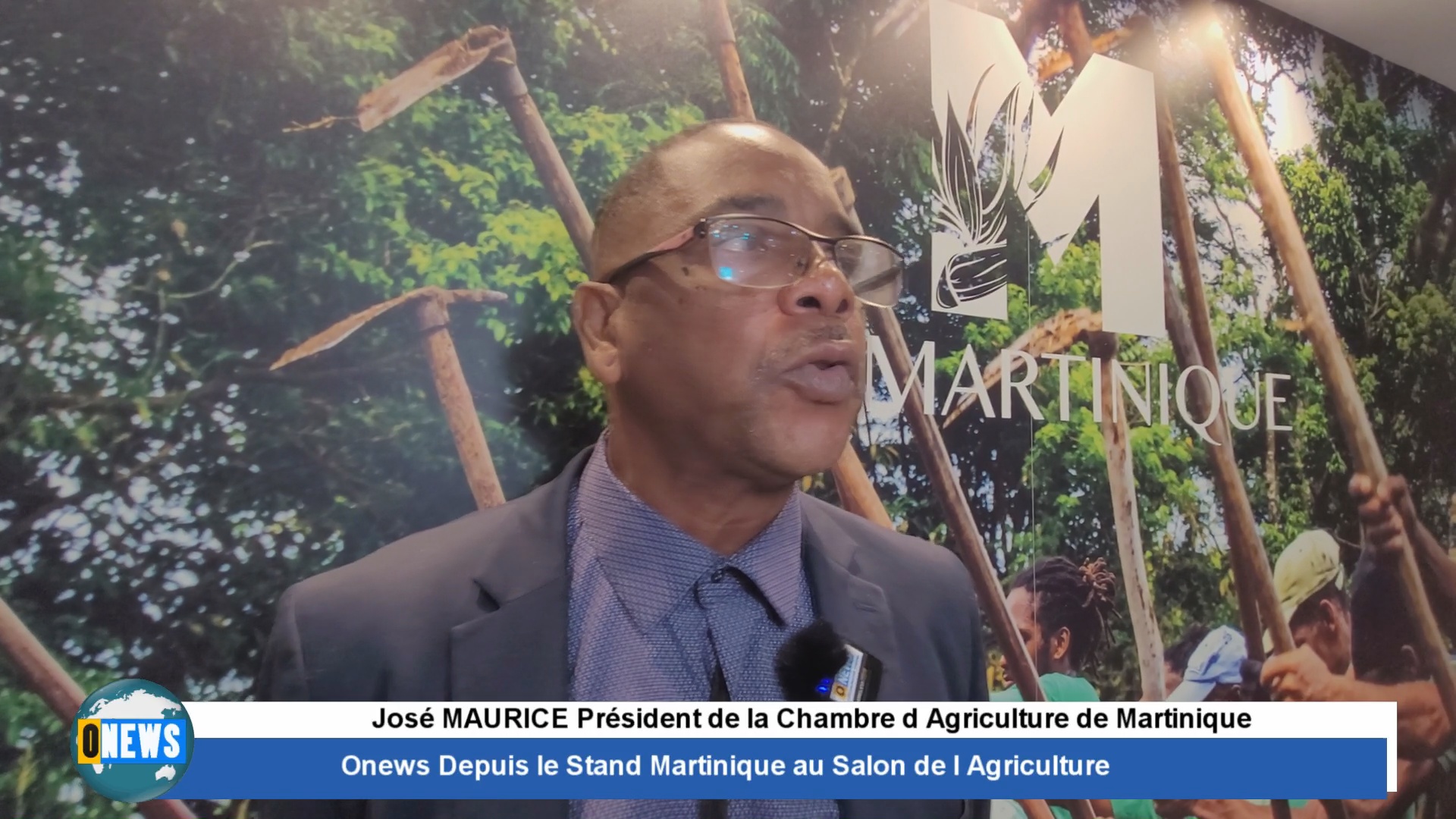 Onews depuis le Stand de la Martinique au Salon de l Agriculture 2024 Porte de Versailles