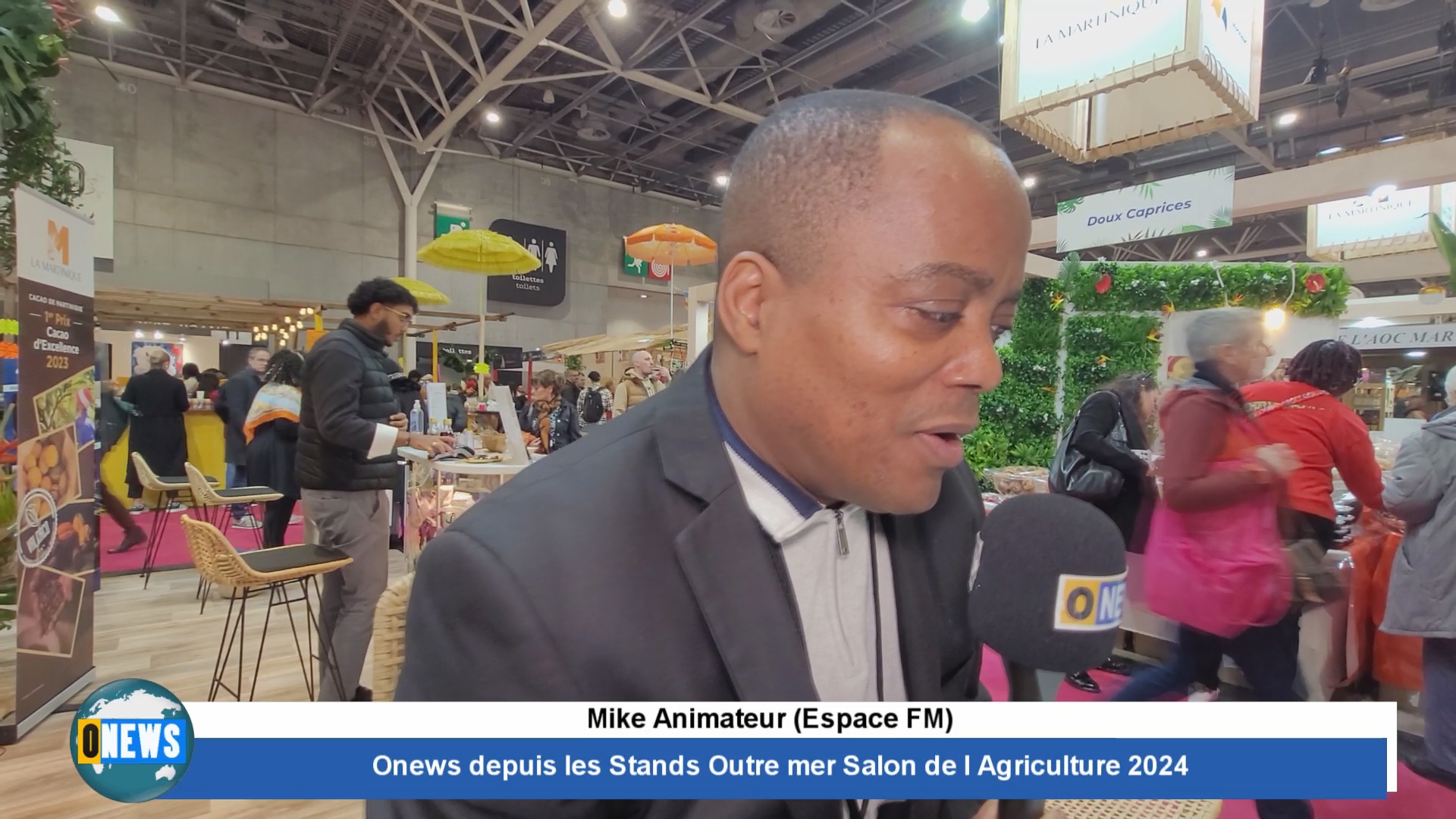 [Vidéo] Onews. depuis le Salon Agriculture avec Mike, Simon VAINQUEUR, Guy Ovide Étienne..
