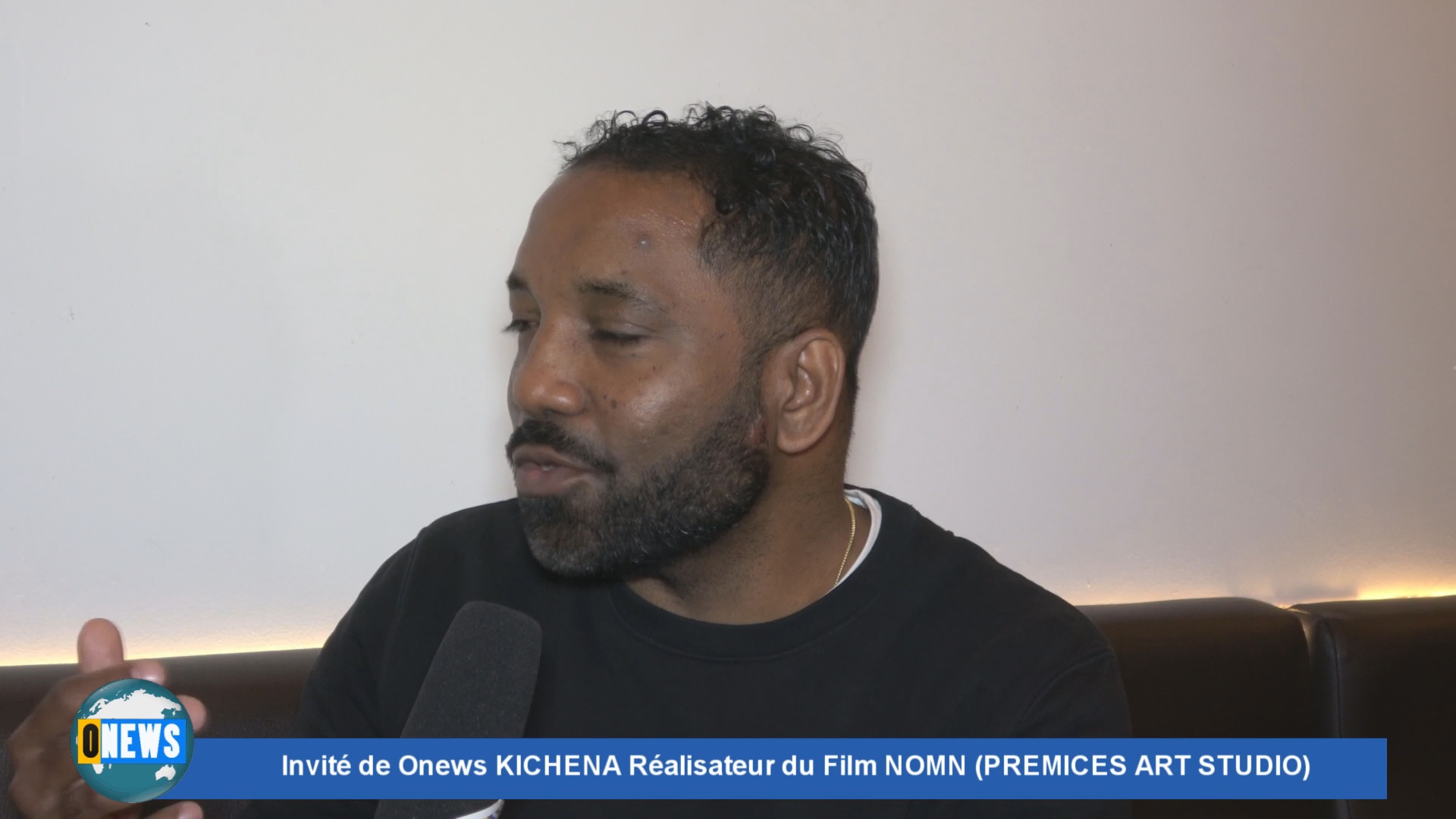 Invité de Onews le réalisateur guadeloupéen KICHENA pour son film qui vient de sortir NOMN