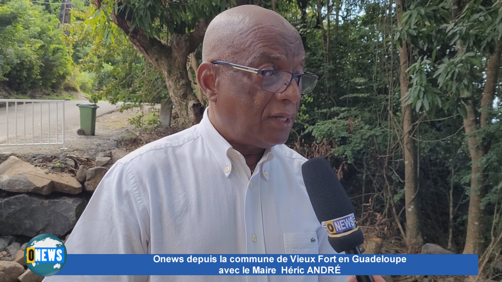 [Vidéo] Onews depuis la commune de Vieux Fort en compagnie du Maire Héric ANDRÉ
