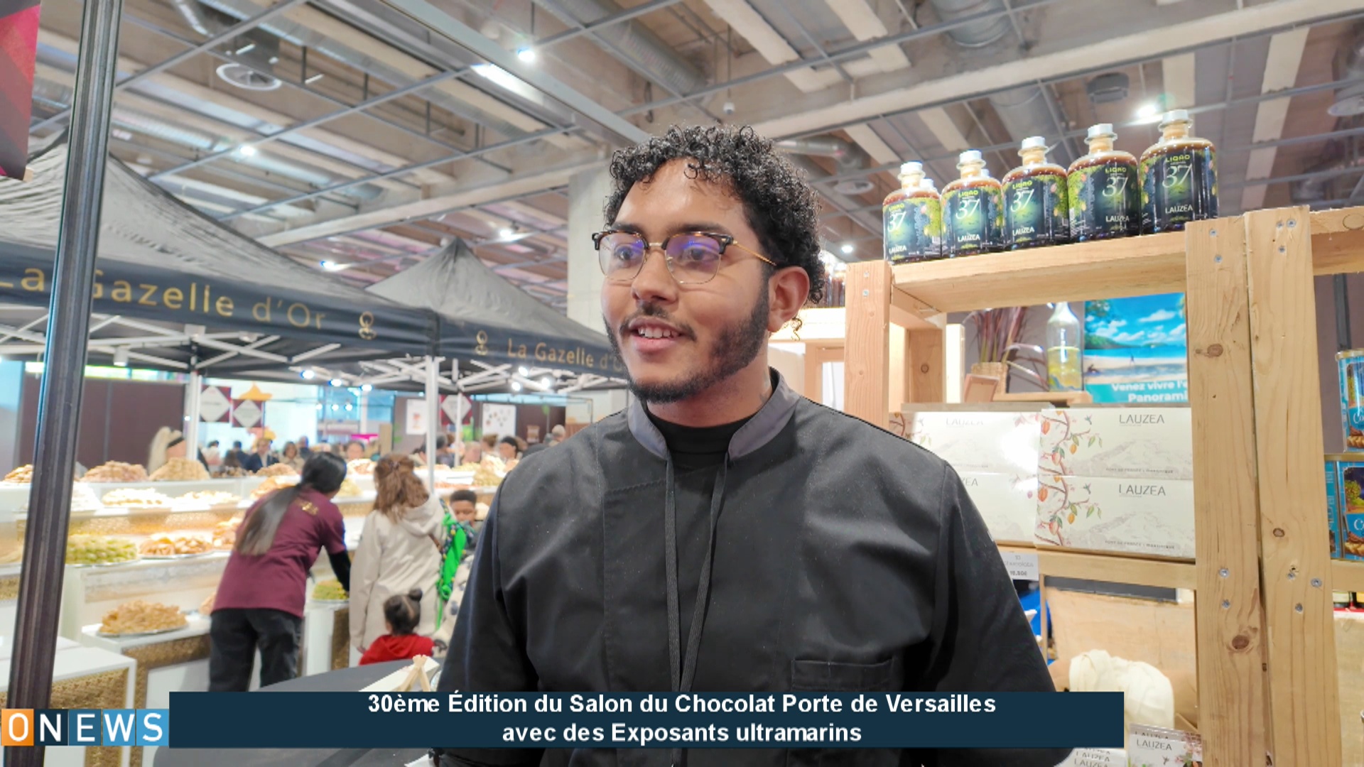Onews.30ème Édition du Salon du Chocolat Porte de Versailles avec des Exposants ultramarins (Chocolat Lauzéa)