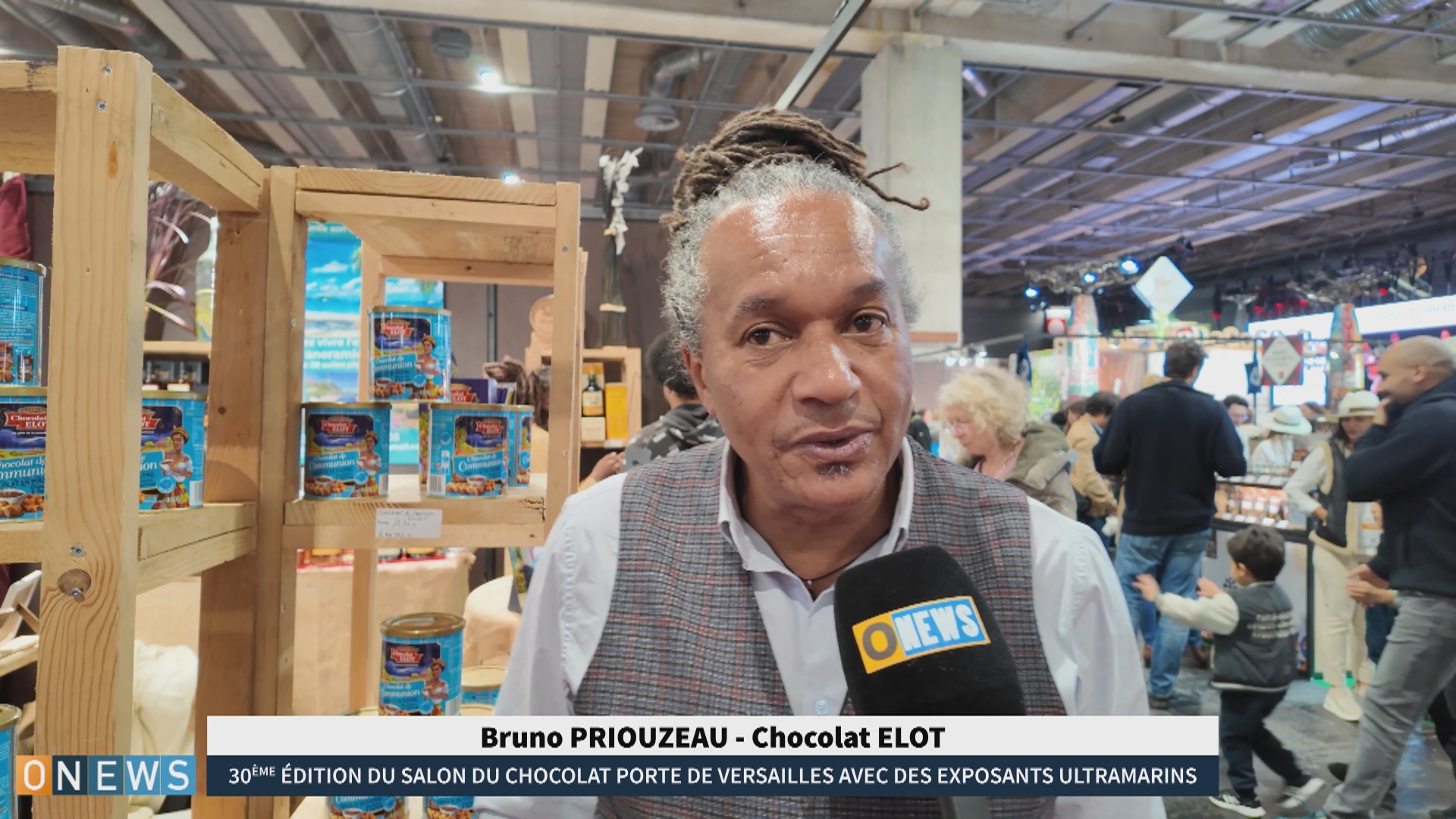 0news. 30ème Salon du Chocolat Porte de Versailles.( Chocolat A-TYPIKA et Élot Martinique)