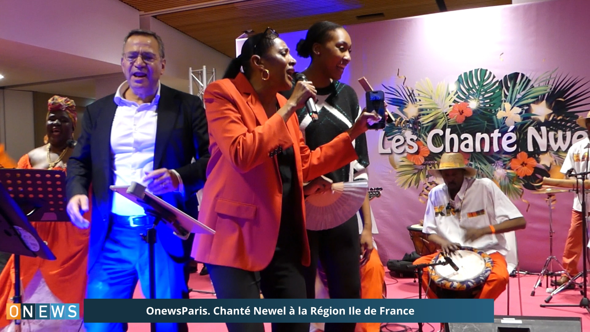 OnewsParis. Chanté Newel à la Région Ile de France (Suite)