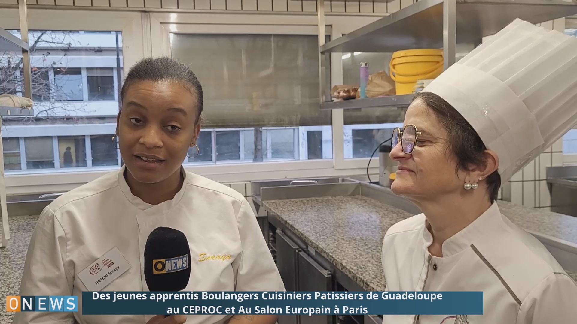 Onews Paris. Des jeunes apprentis Boulangers Cuisiniers Patissiers de Guadeloupe au CEPROC et Au Salon Europain à Paris