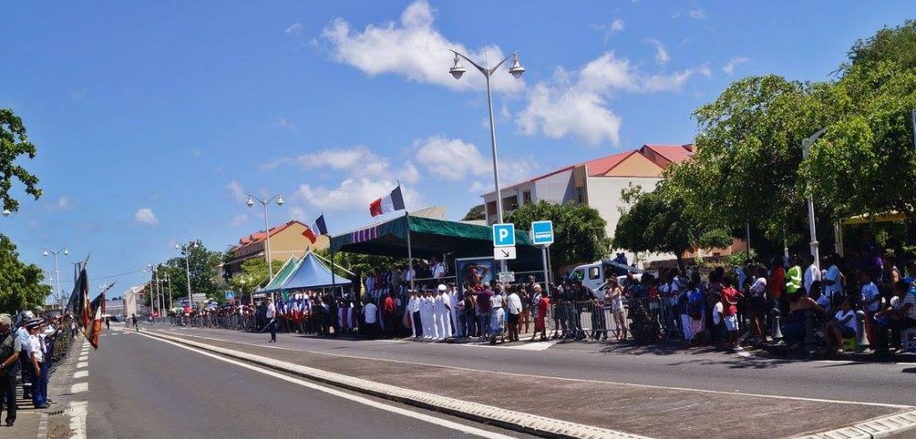 GUADELOUPE. Cérémonie du 14 juillet