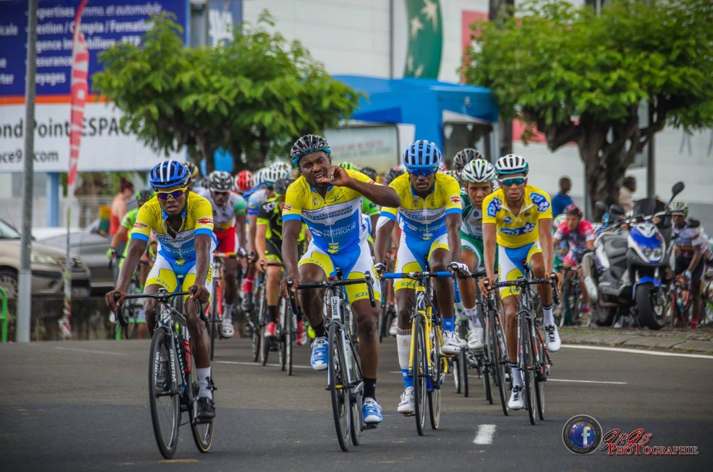 Tour cycliste de Martinique 2016,port des maillots à l’issue de la 3ème étape