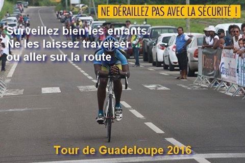 GUADELOUPE. 2ème étape du tour cycliste