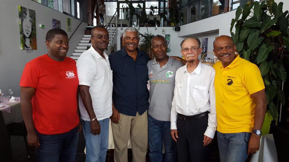 GUADELOUPE. Ary CHALUS reçoit Alfred MARIE JEANNE Président de la CTM GUADELOUPE. Ary CHALUS reçoit Alfred MARIE JEANNE Président de la CTM