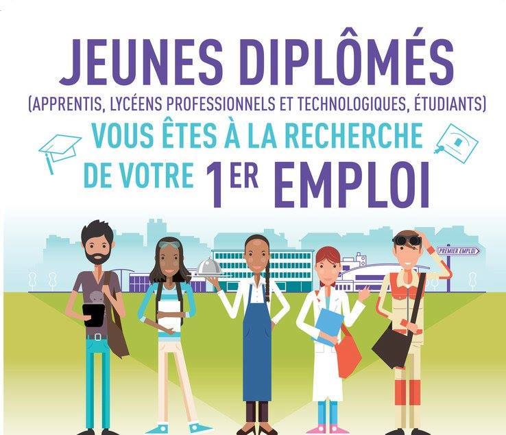 L aide à la recherche du premier emploi.