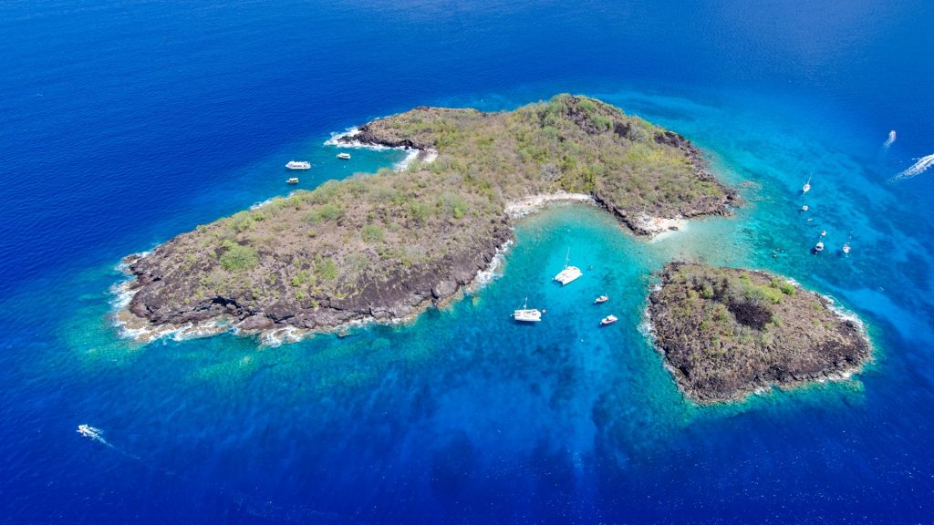 GUADELOUPE. Une idée de visite  les îlets pigeon