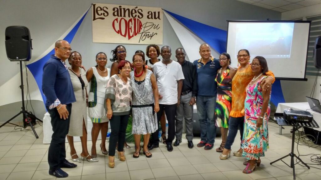 GUADELOUPE. Les aînés au tour cycliste