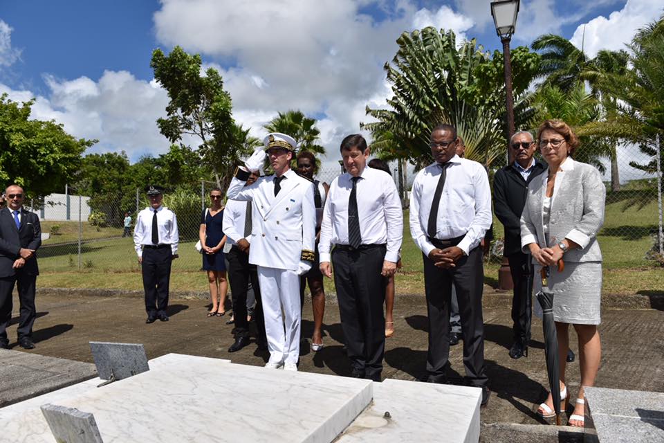 MARTINIQUE. Patrick KANNER rend hommage à Aimé CESAIRE.