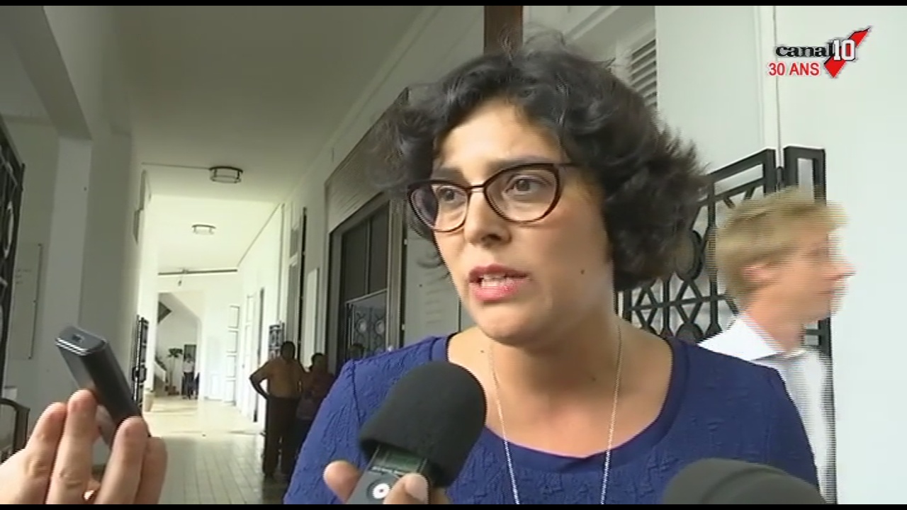 [Vidéo]GUADELOUPE. Visite de la ministre du travail Myriam El KOMRI. Reportage Canal 10