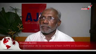 [Vidéo]GUADELOUPE. Primaires de la droite et du centre , un comité de soutien à Alain JUPPE constitué, reportage de Canal 10